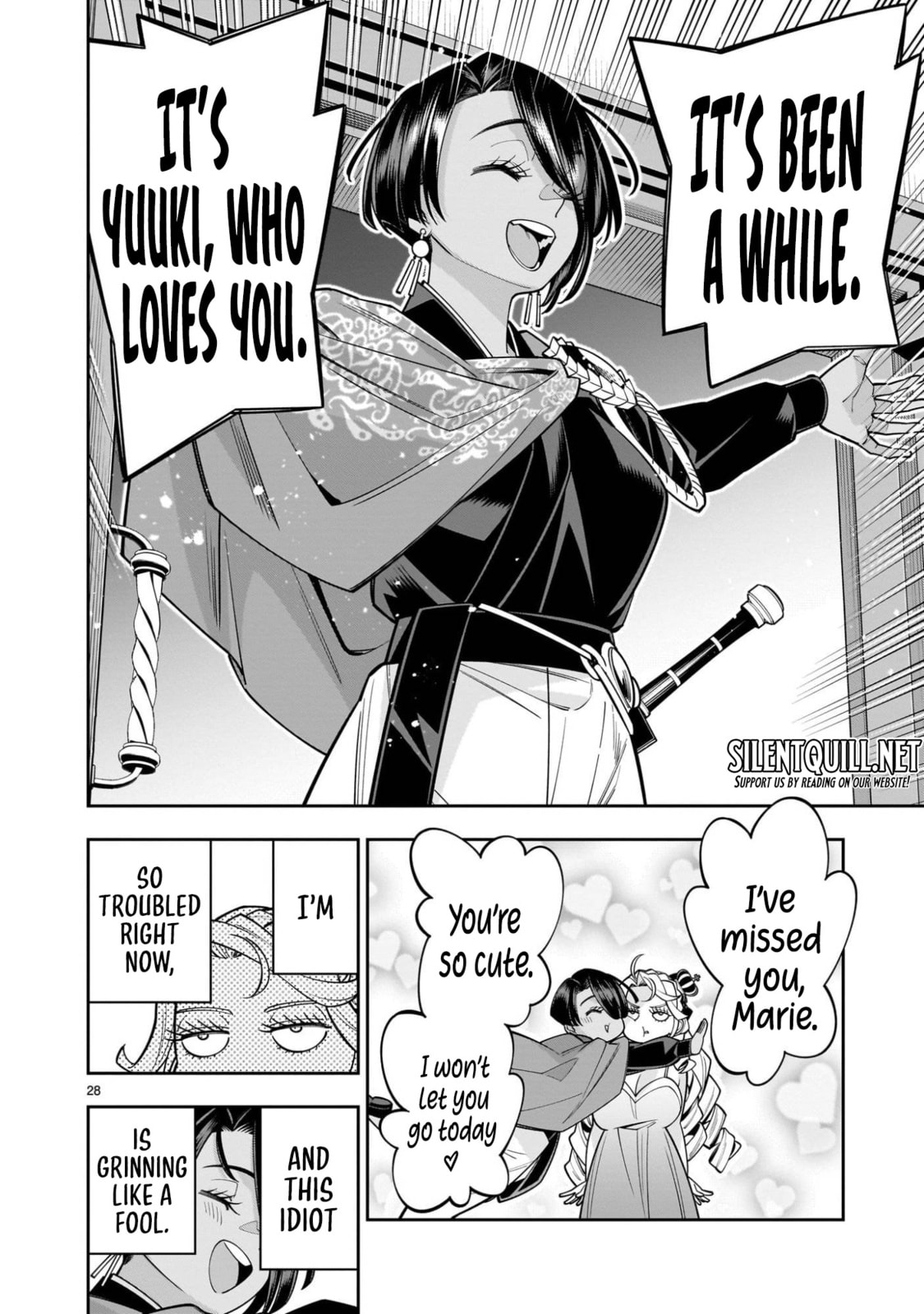 Shi ni Modori Oujo wa Ikinobiru Tameni Yuri Harem wo Tsukuru Koto ni Shita Chapter 13 page 29 - 