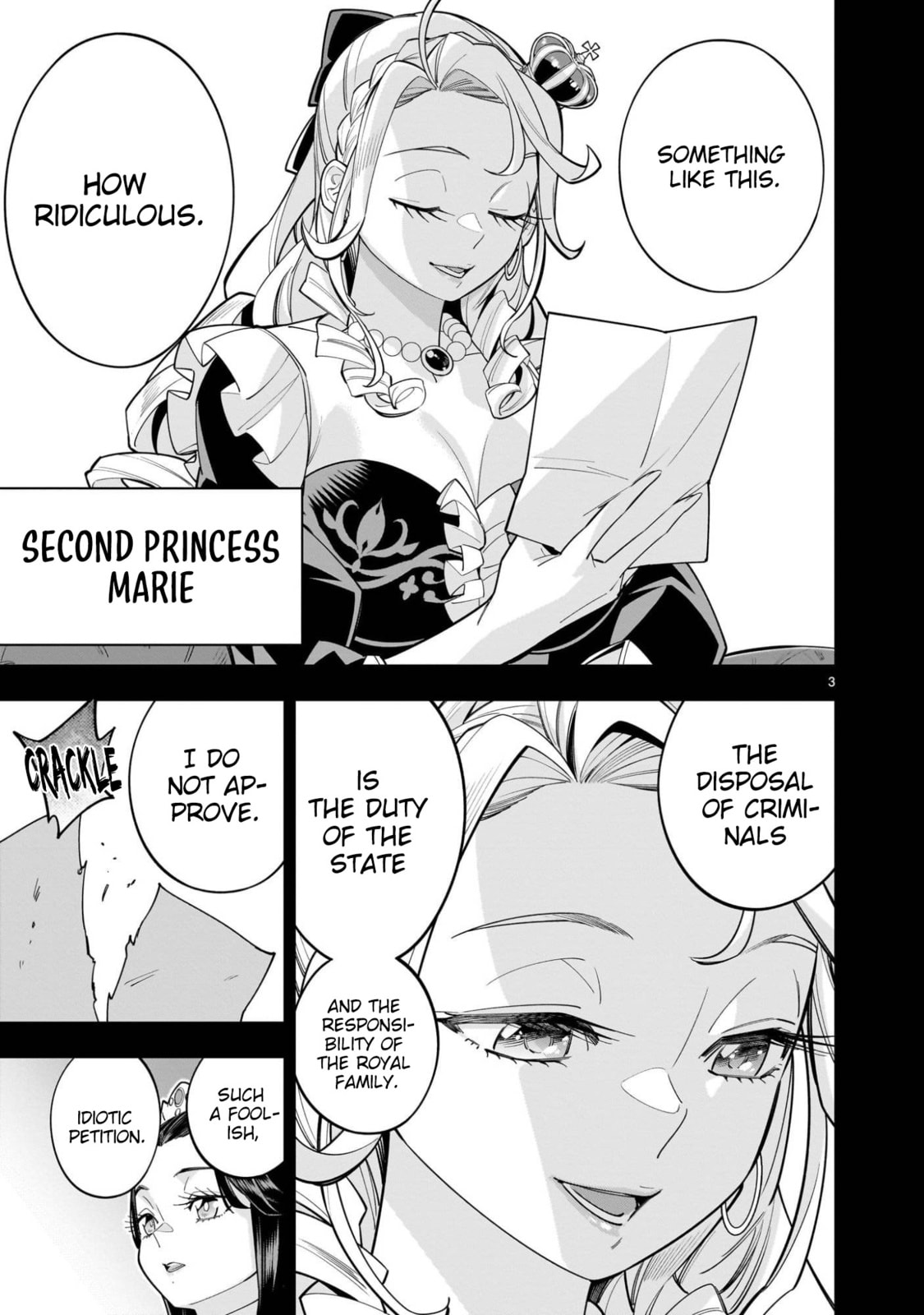 Shi ni Modori Oujo wa Ikinobiru Tameni Yuri Harem wo Tsukuru Koto ni Shita Chapter 13 page 4 - 