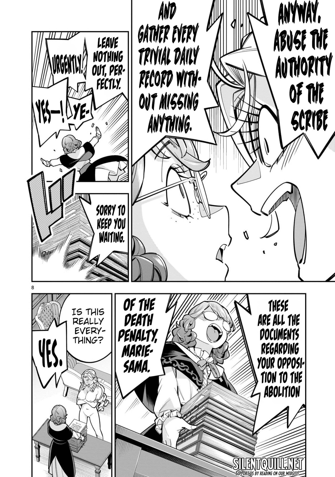 Shi ni Modori Oujo wa Ikinobiru Tameni Yuri Harem wo Tsukuru Koto ni Shita Chapter 13 page 9 - 