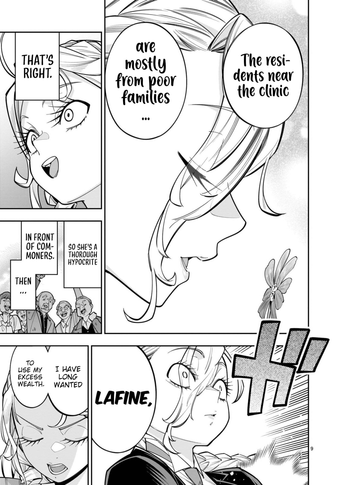 Shi ni Modori Oujo wa Ikinobiru Tameni Yuri Harem wo Tsukuru Koto ni Shita Chapter 14 page 10 - 