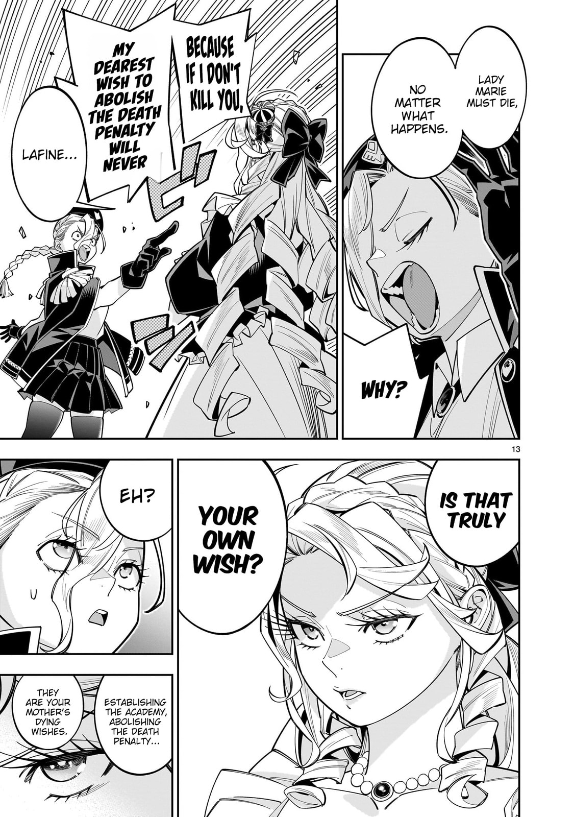 Shi ni Modori Oujo wa Ikinobiru Tameni Yuri Harem wo Tsukuru Koto ni Shita Chapter 15 page 14 - 