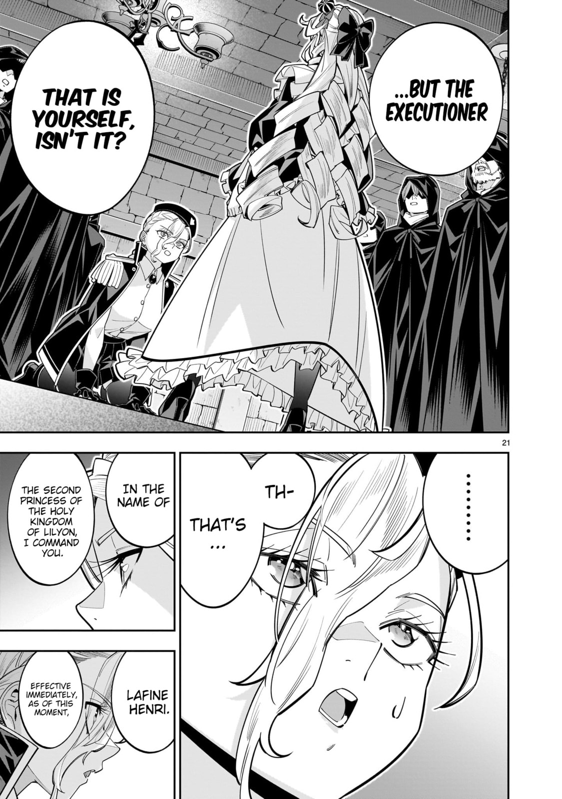 Shi ni Modori Oujo wa Ikinobiru Tameni Yuri Harem wo Tsukuru Koto ni Shita Chapter 15 page 22 - 