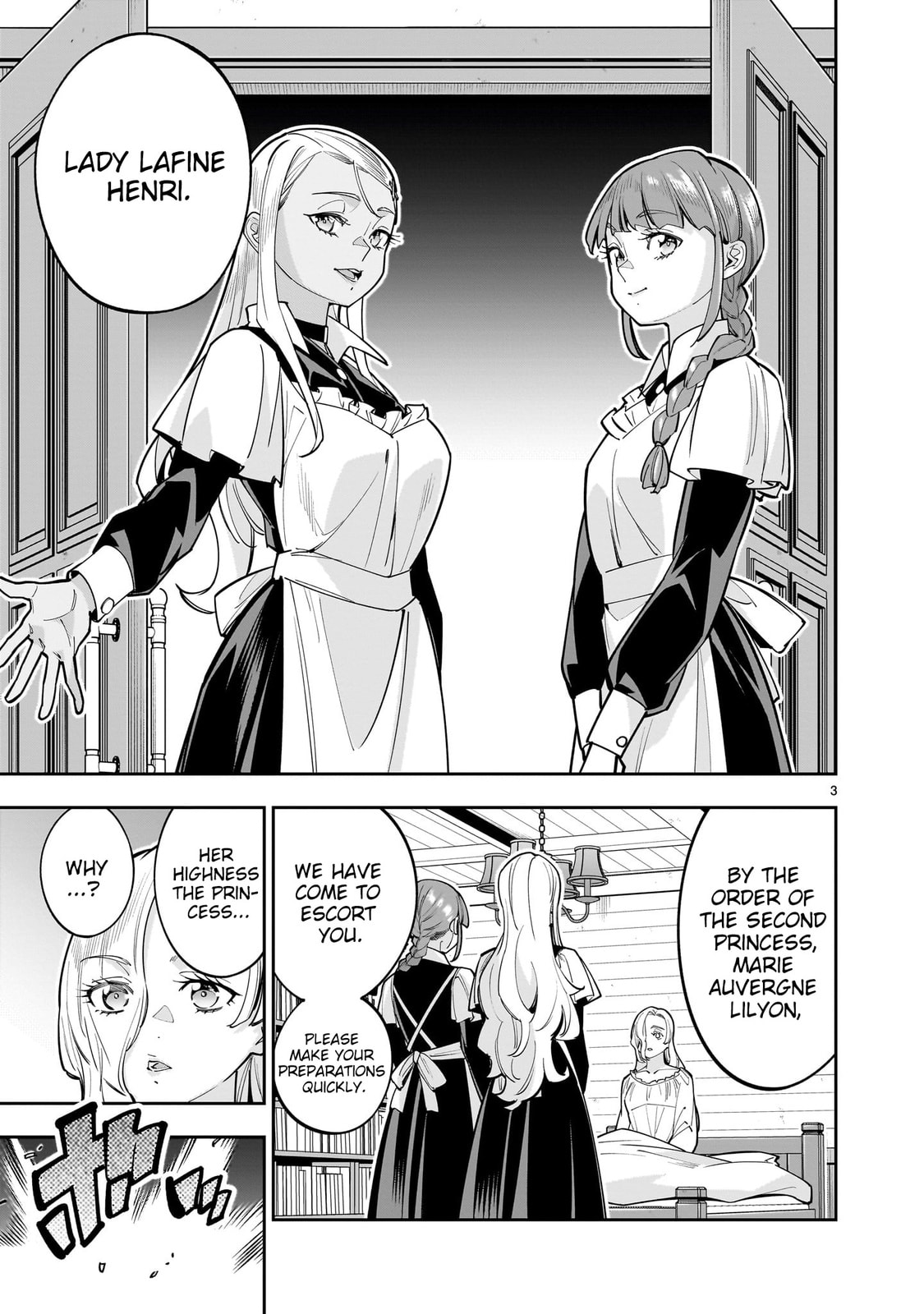 Shi ni Modori Oujo wa Ikinobiru Tameni Yuri Harem wo Tsukuru Koto ni Shita Chapter 15 page 4 - 