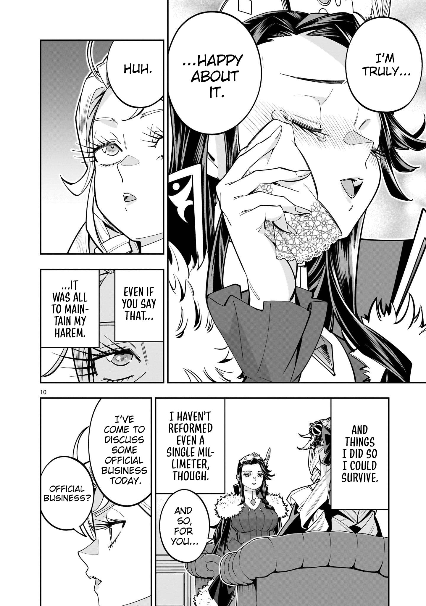 Shi ni Modori Oujo wa Ikinobiru Tameni Yuri Harem wo Tsukuru Koto ni Shita Chapter 16 page 11 - 