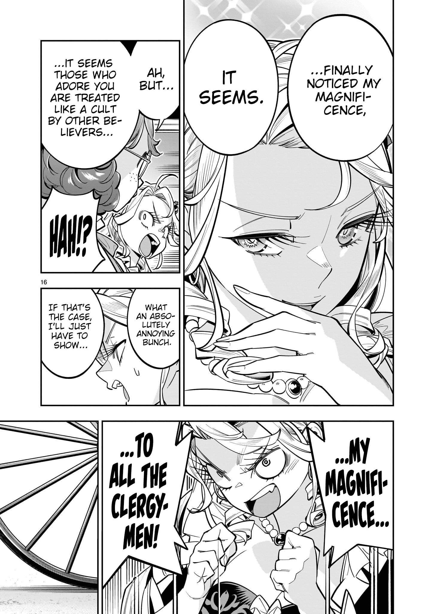 Shi ni Modori Oujo wa Ikinobiru Tameni Yuri Harem wo Tsukuru Koto ni Shita Chapter 16 page 17 - 