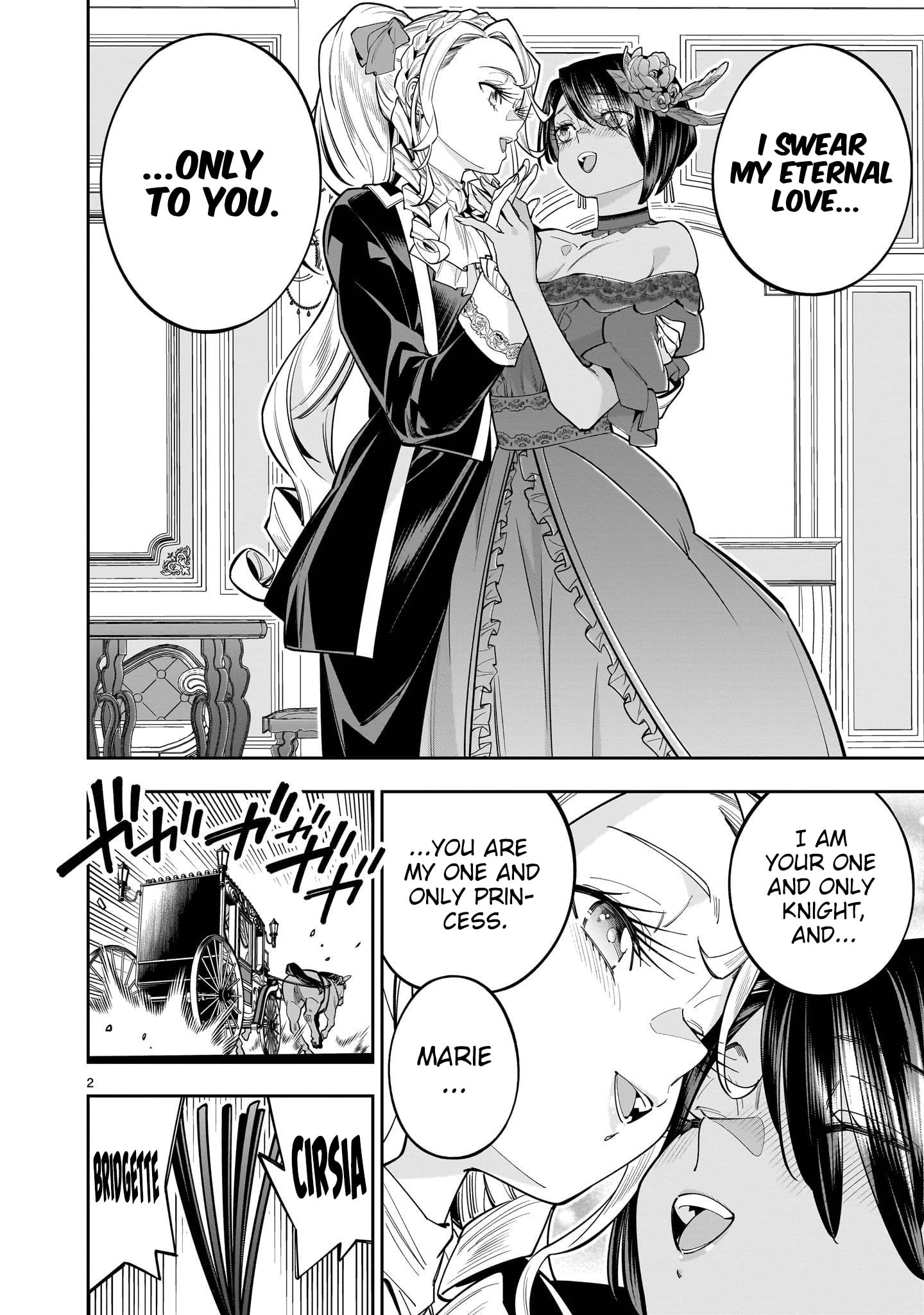 Shi ni Modori Oujo wa Ikinobiru Tameni Yuri Harem wo Tsukuru Koto ni Shita Chapter 16 page 3 - 