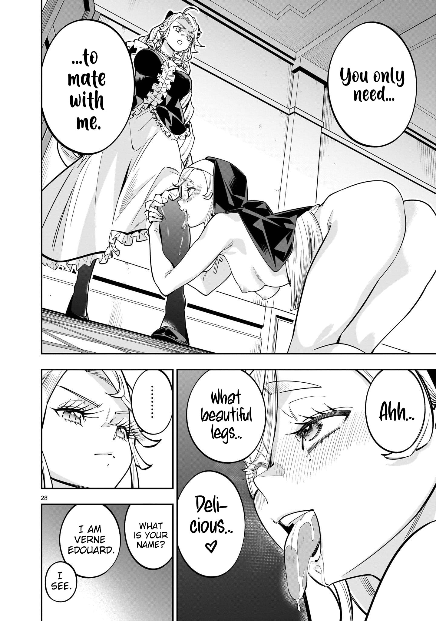Shi ni Modori Oujo wa Ikinobiru Tameni Yuri Harem wo Tsukuru Koto ni Shita Chapter 16 page 28 - 