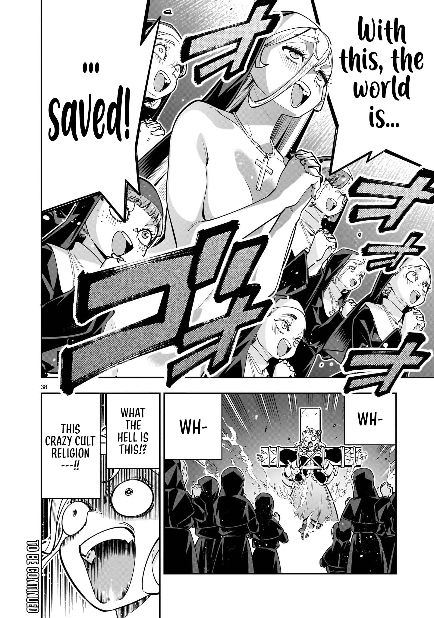 Shi ni Modori Oujo wa Ikinobiru Tameni Yuri Harem wo Tsukuru Koto ni Shita Chapter 16 page 37 - 