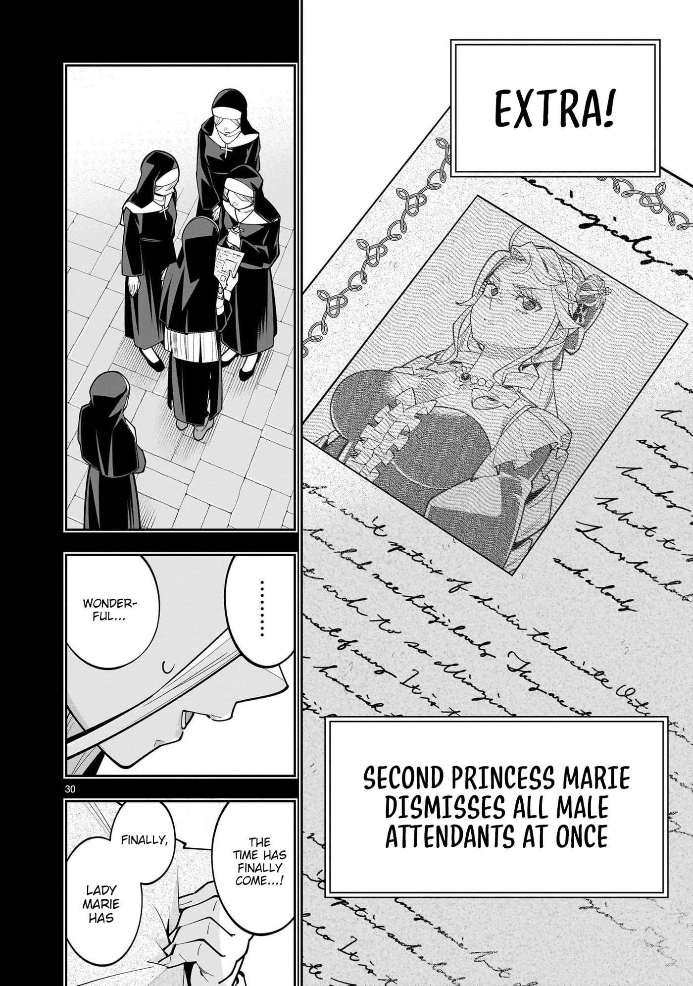 Shi ni Modori Oujo wa Ikinobiru Tameni Yuri Harem wo Tsukuru Koto ni Shita Chapter 17 page 31 - 