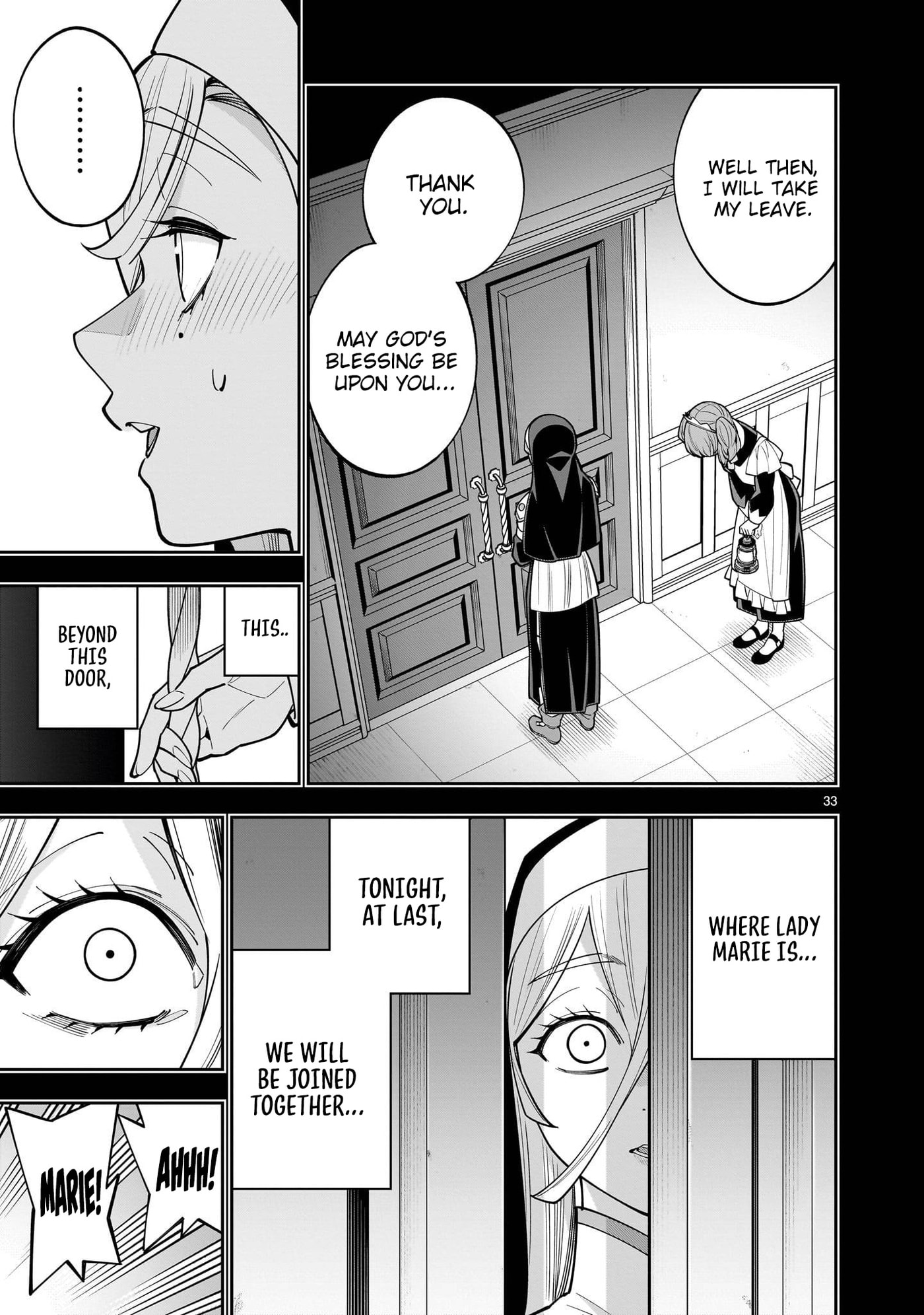 Shi ni Modori Oujo wa Ikinobiru Tameni Yuri Harem wo Tsukuru Koto ni Shita Chapter 17 page 34 - 