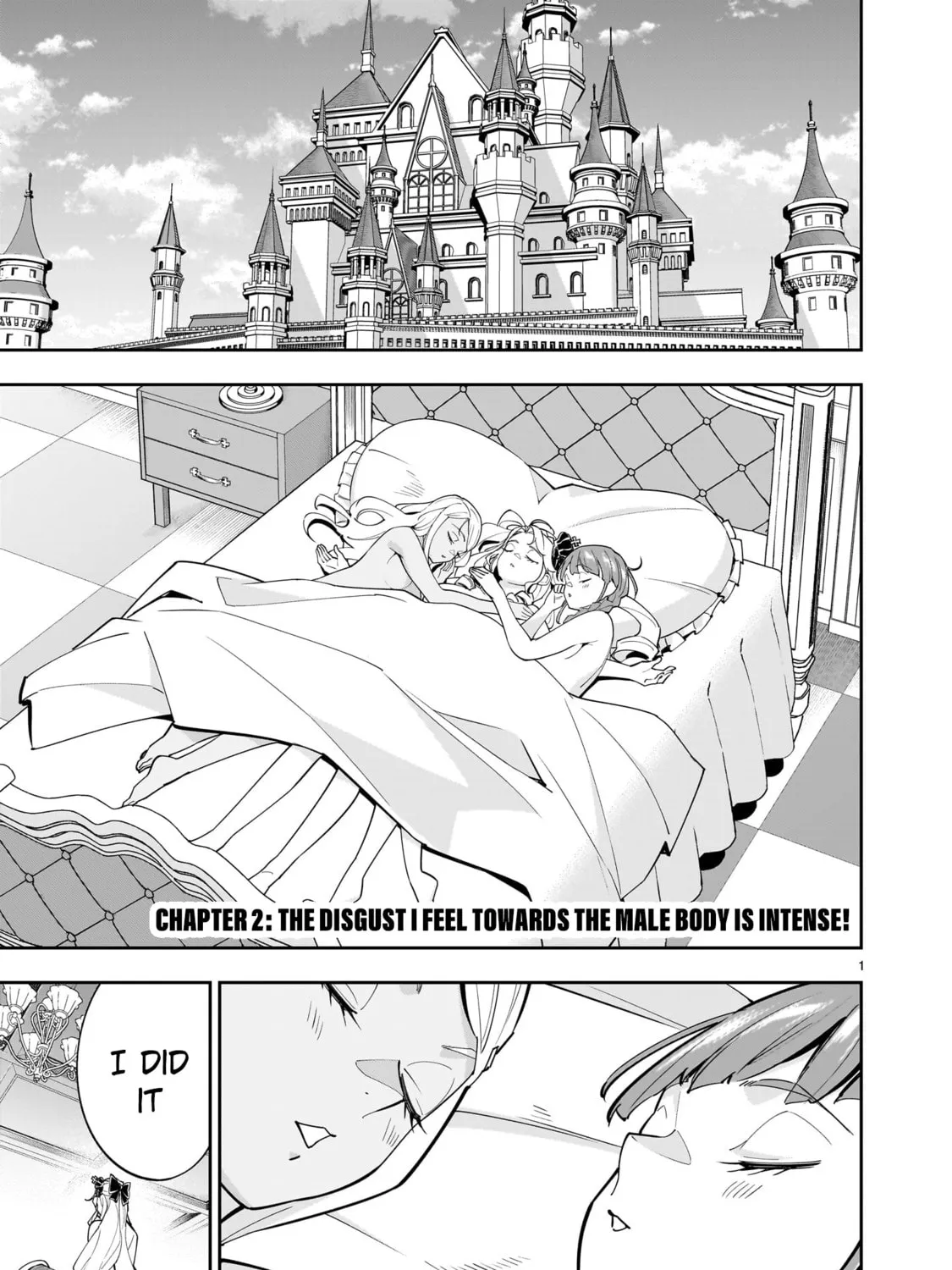 Shi ni Modori Oujo wa Ikinobiru Tameni Yuri Harem wo Tsukuru Koto ni Shita Chapter 2 page 1 - 