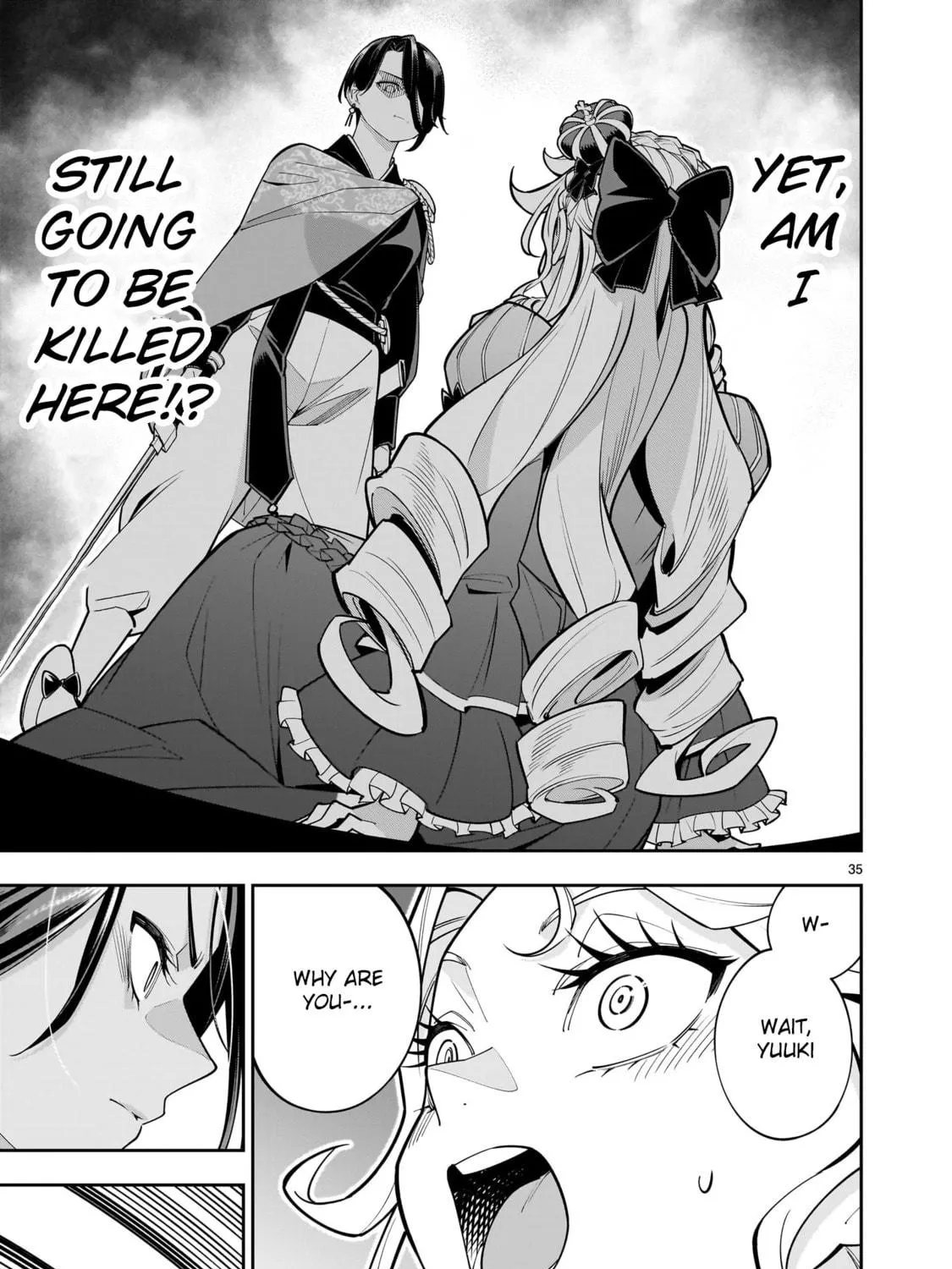 Shi ni Modori Oujo wa Ikinobiru Tameni Yuri Harem wo Tsukuru Koto ni Shita Chapter 2 page 69 - 