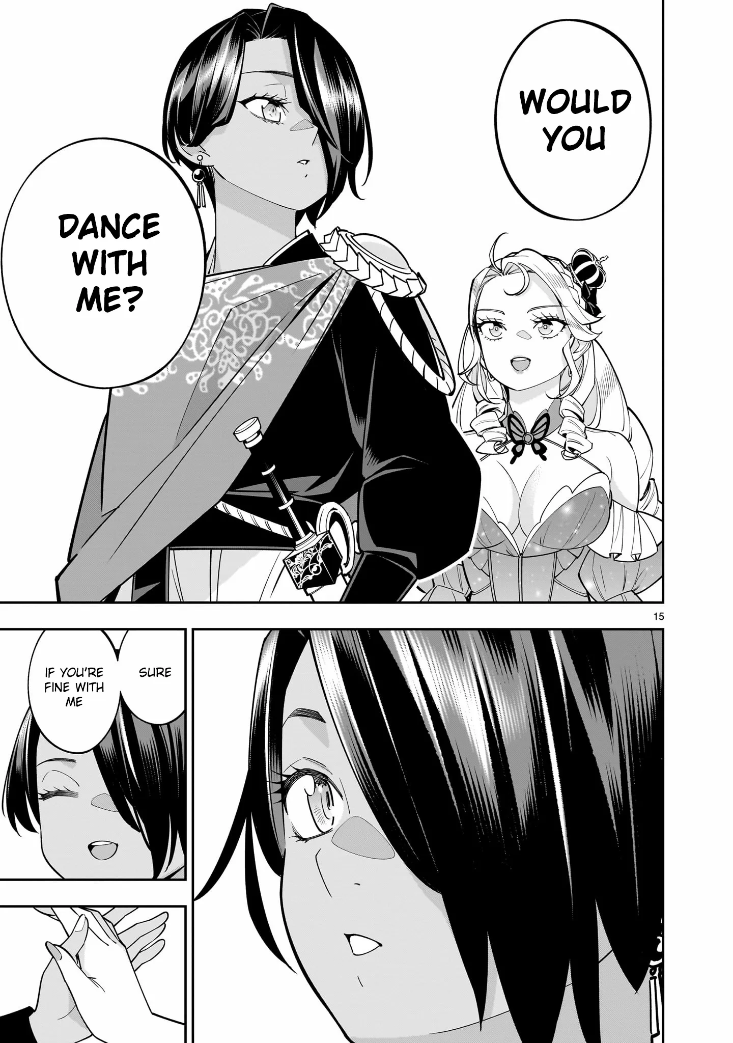 Shi ni Modori Oujo wa Ikinobiru Tameni Yuri Harem wo Tsukuru Koto ni Shita Chapter 3 page 14 - 
