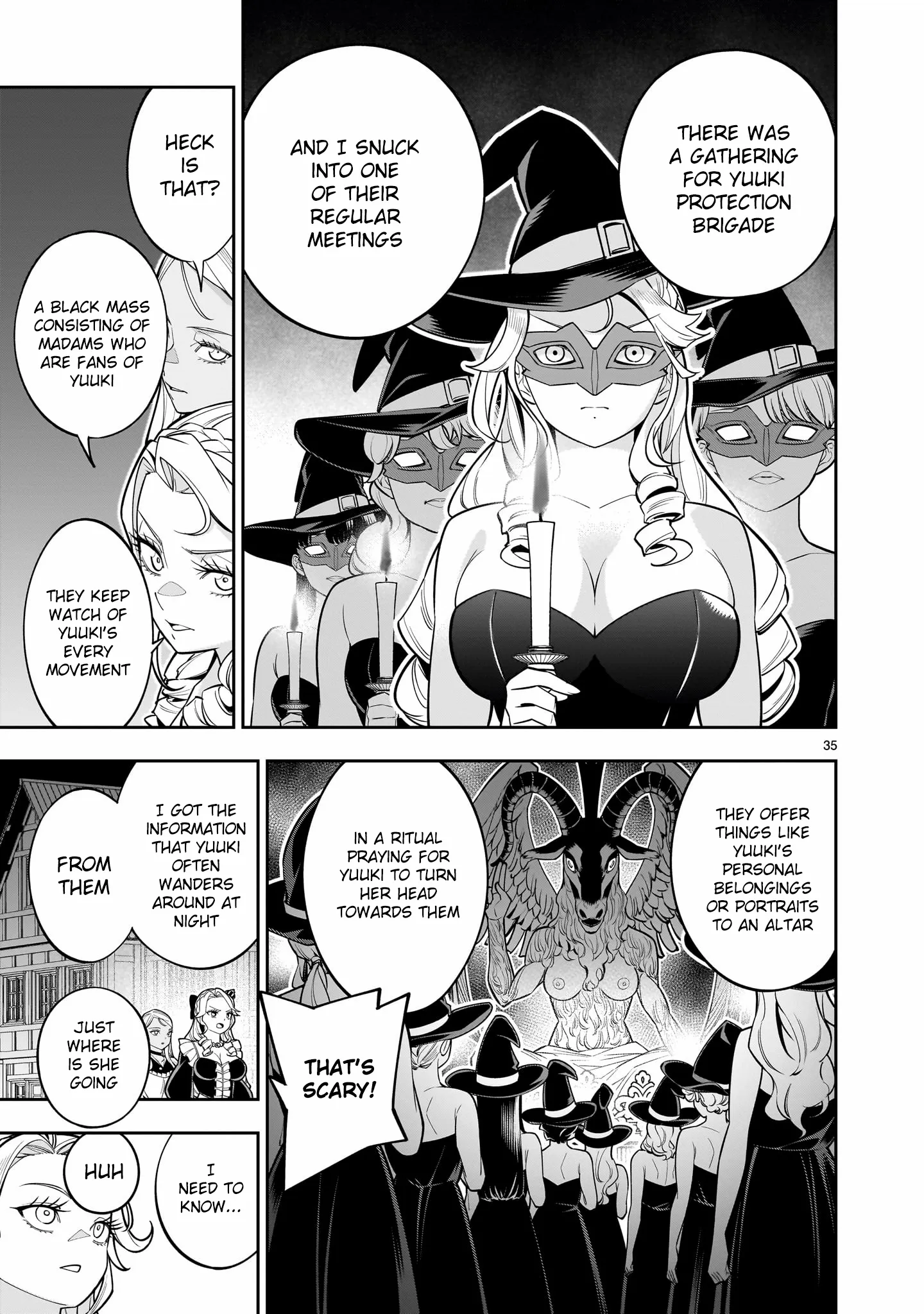 Shi ni Modori Oujo wa Ikinobiru Tameni Yuri Harem wo Tsukuru Koto ni Shita Chapter 3 page 34 - 
