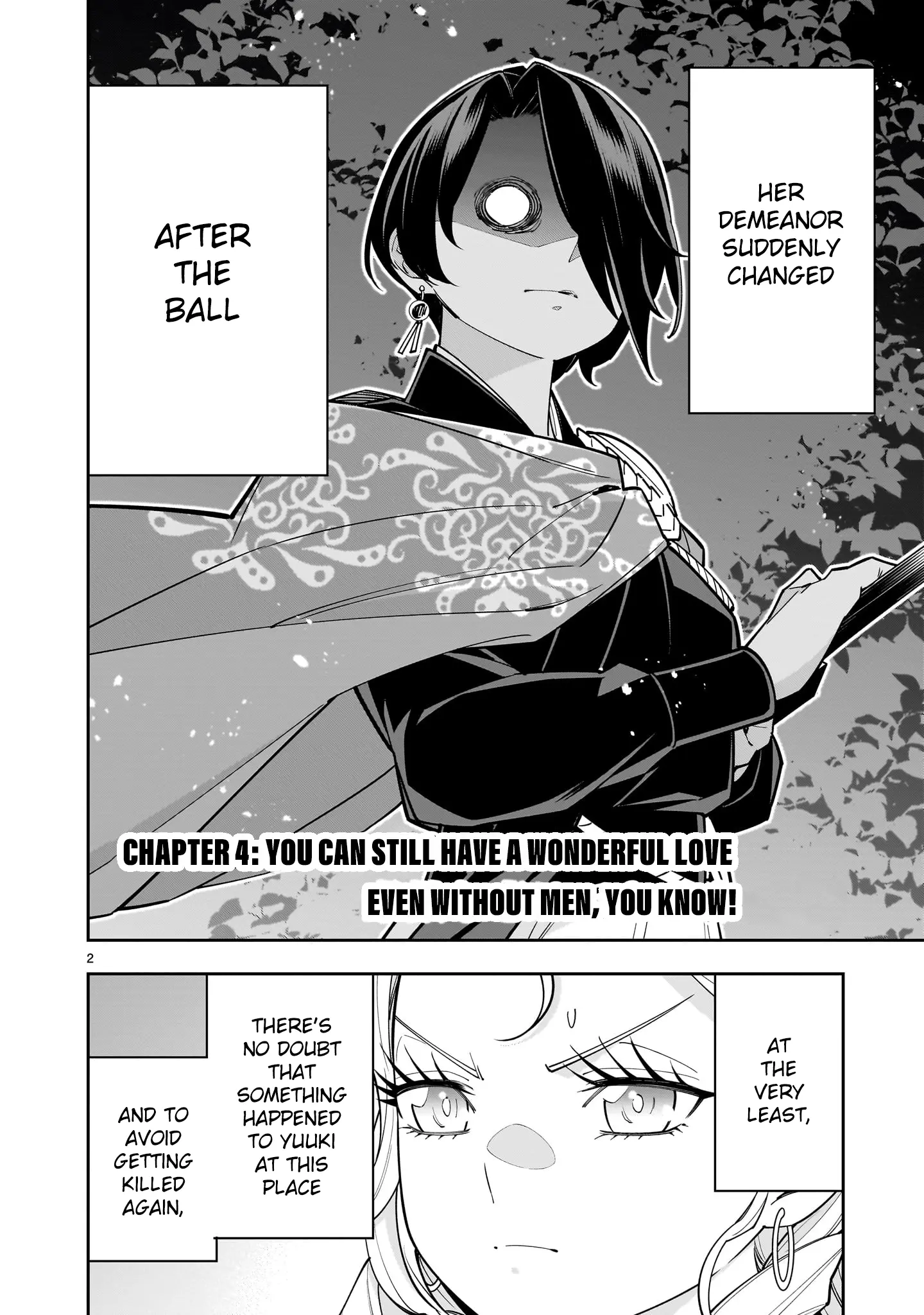 Shi ni Modori Oujo wa Ikinobiru Tameni Yuri Harem wo Tsukuru Koto ni Shita Chapter 4 page 2 - 
