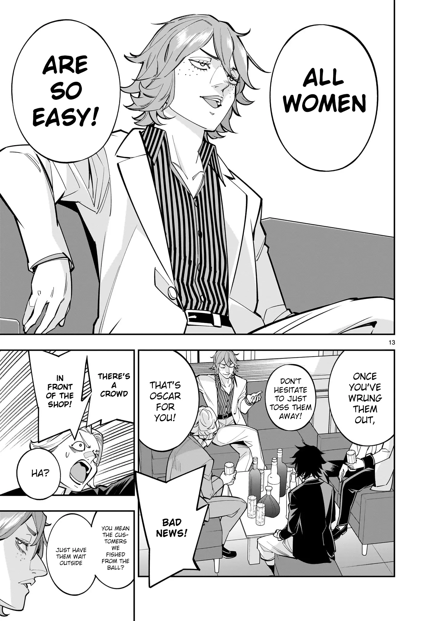 Shi ni Modori Oujo wa Ikinobiru Tameni Yuri Harem wo Tsukuru Koto ni Shita Chapter 4 page 13 - 