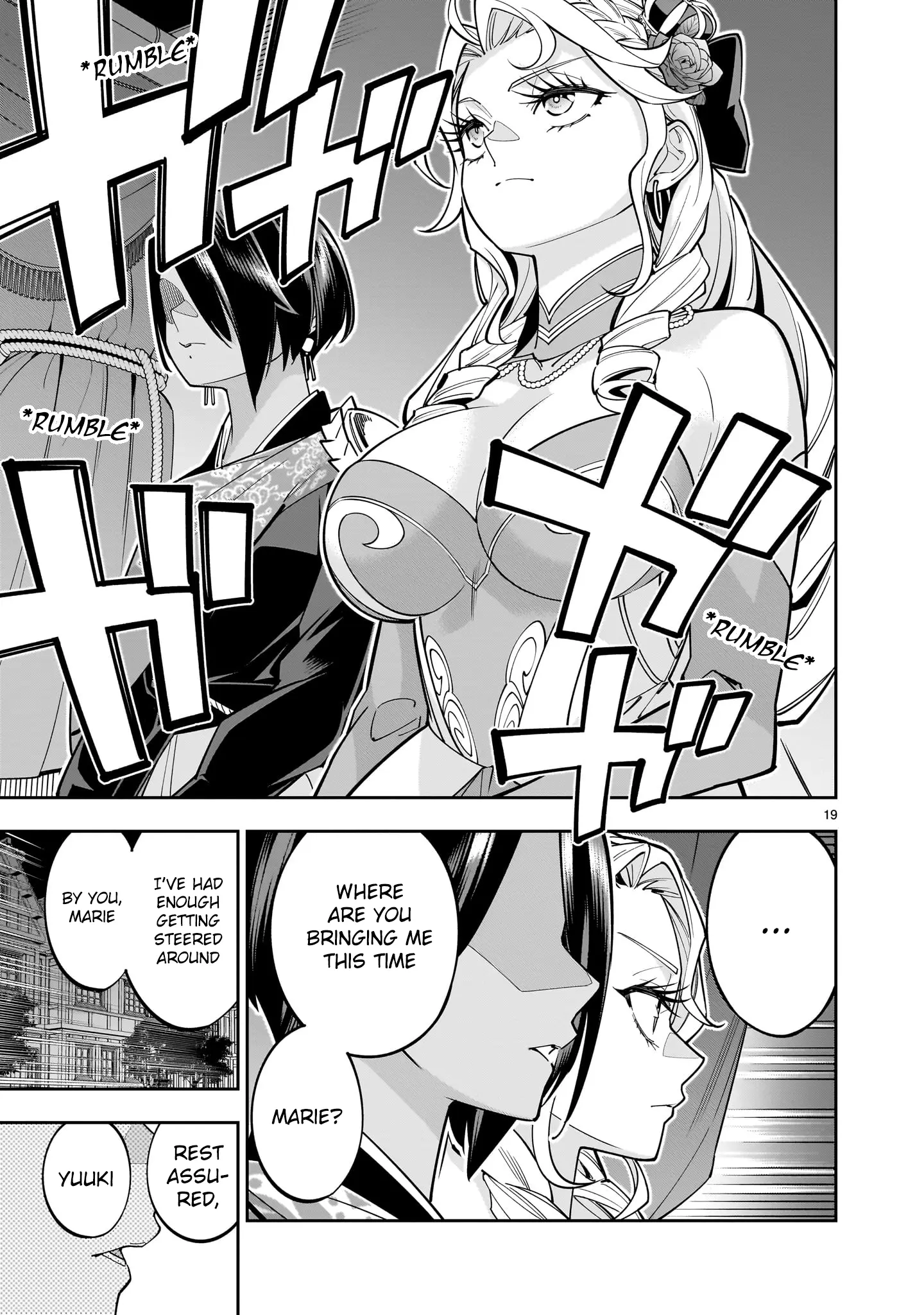Shi ni Modori Oujo wa Ikinobiru Tameni Yuri Harem wo Tsukuru Koto ni Shita Chapter 4 page 19 - 