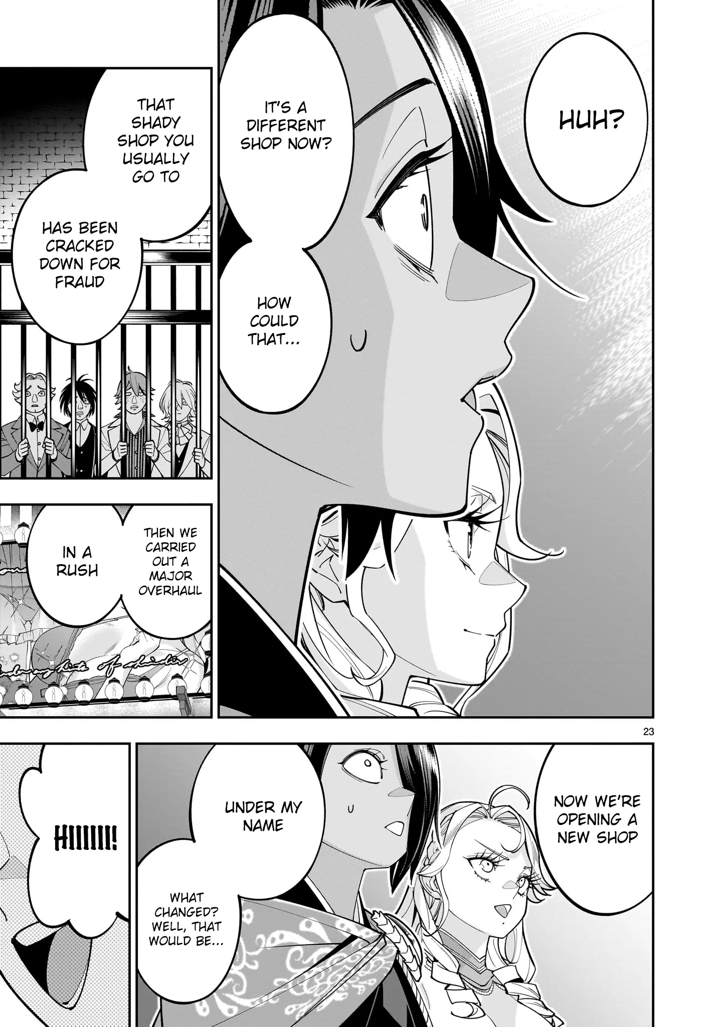 Shi ni Modori Oujo wa Ikinobiru Tameni Yuri Harem wo Tsukuru Koto ni Shita Chapter 4 page 23 - 