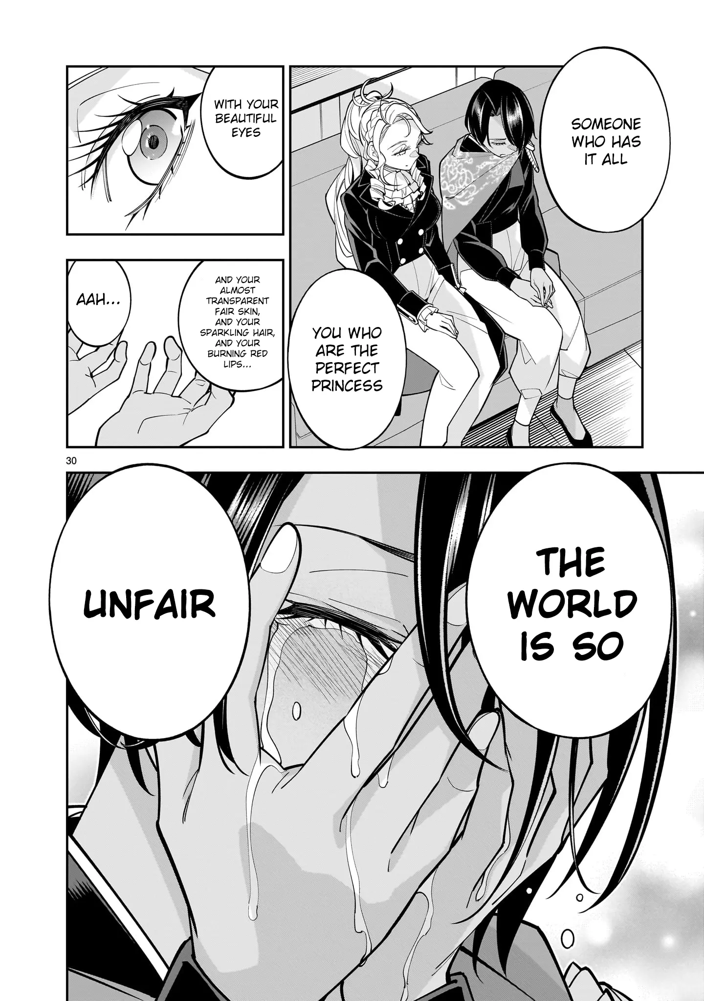 Shi ni Modori Oujo wa Ikinobiru Tameni Yuri Harem wo Tsukuru Koto ni Shita Chapter 4 page 30 - 