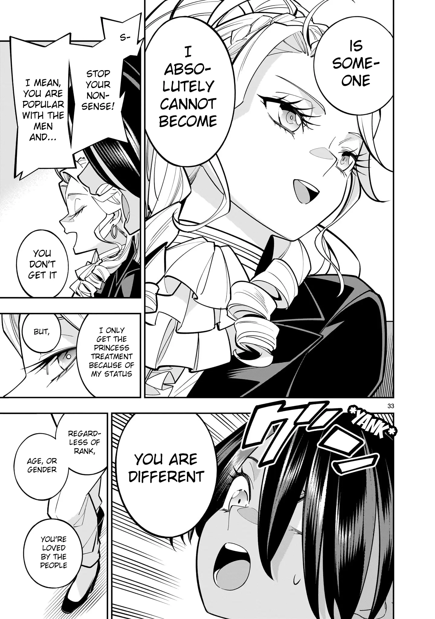 Shi ni Modori Oujo wa Ikinobiru Tameni Yuri Harem wo Tsukuru Koto ni Shita Chapter 4 page 33 - 