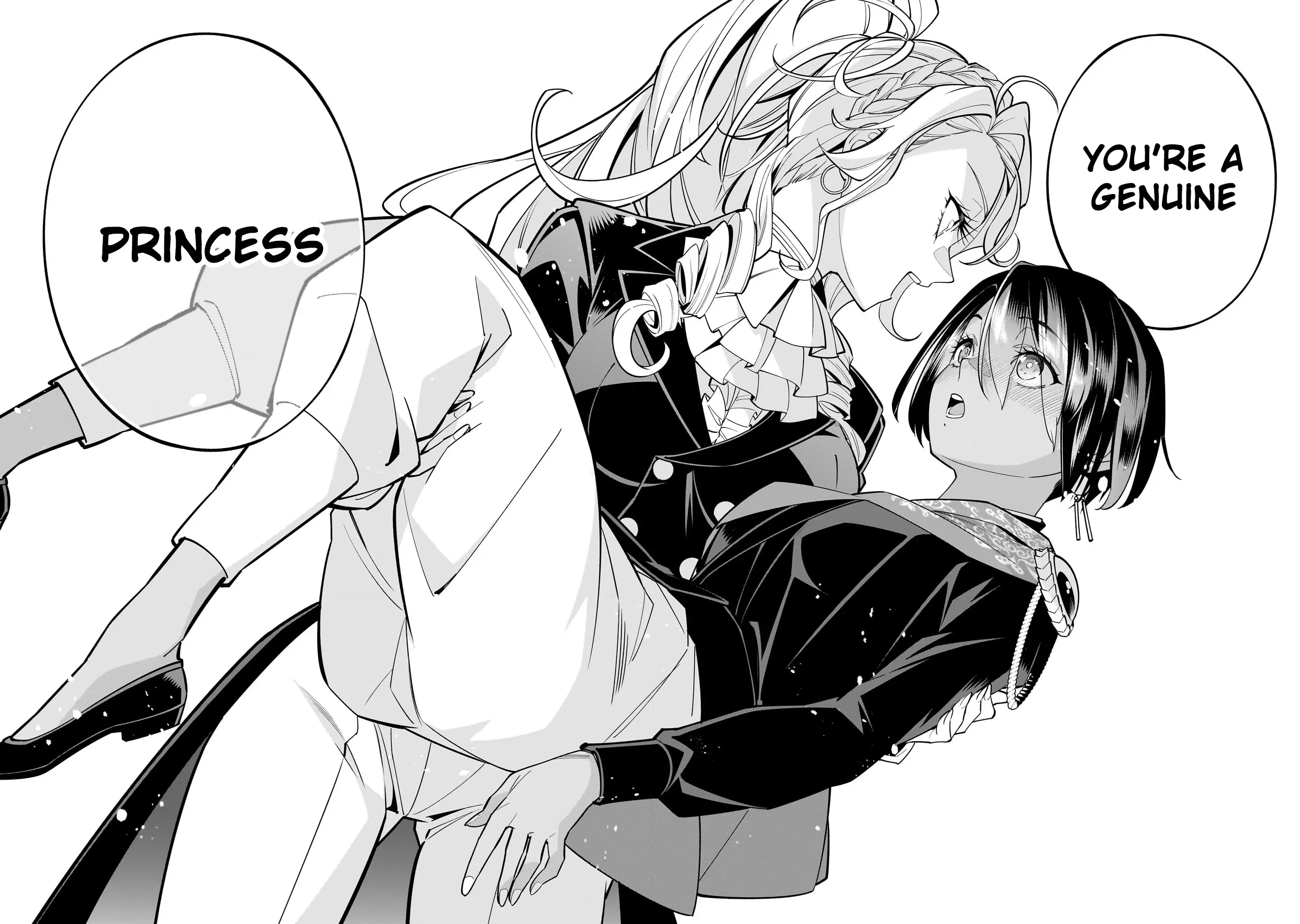 Shi ni Modori Oujo wa Ikinobiru Tameni Yuri Harem wo Tsukuru Koto ni Shita Chapter 4 page 34 - 