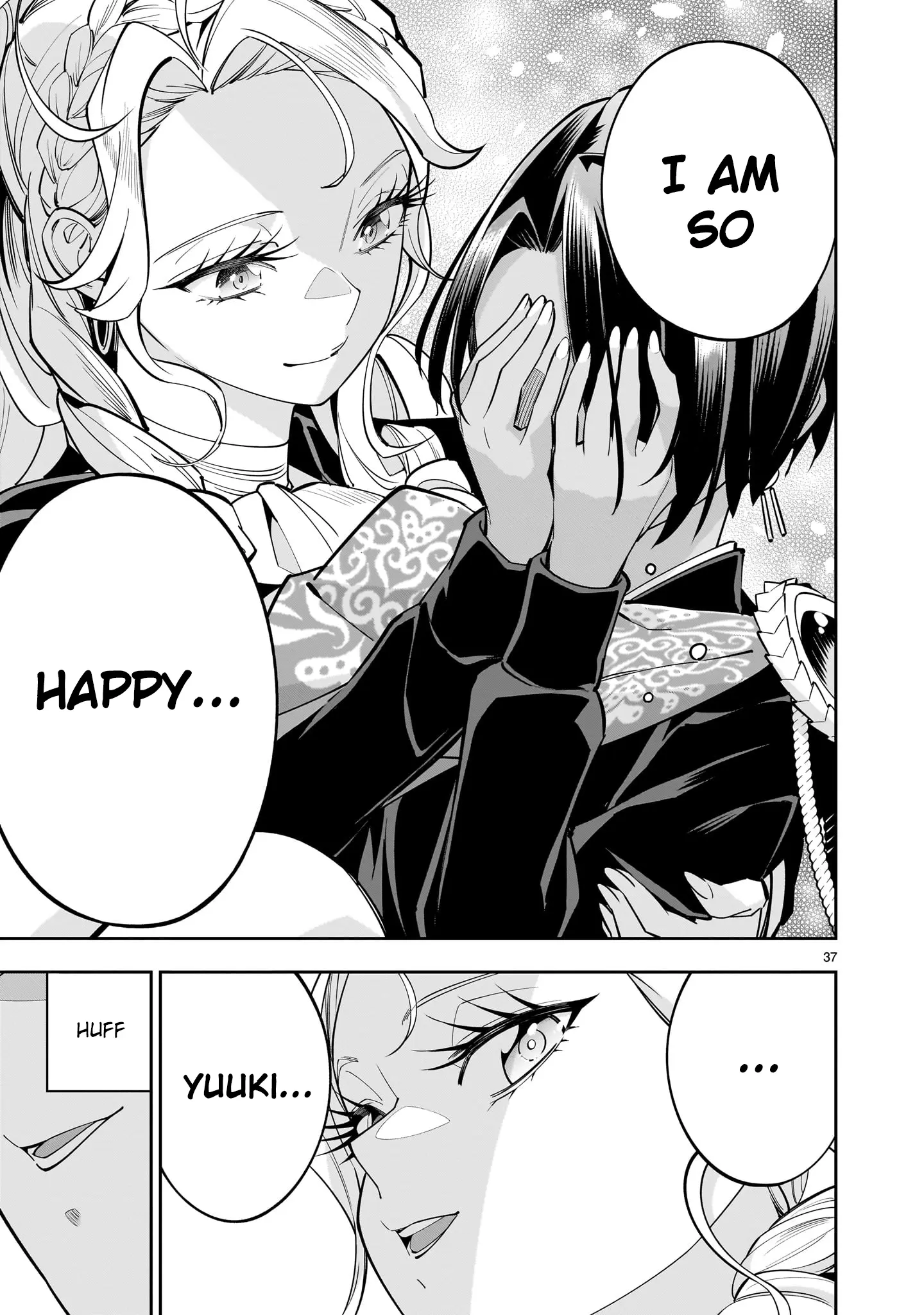 Shi ni Modori Oujo wa Ikinobiru Tameni Yuri Harem wo Tsukuru Koto ni Shita Chapter 4 page 36 - 