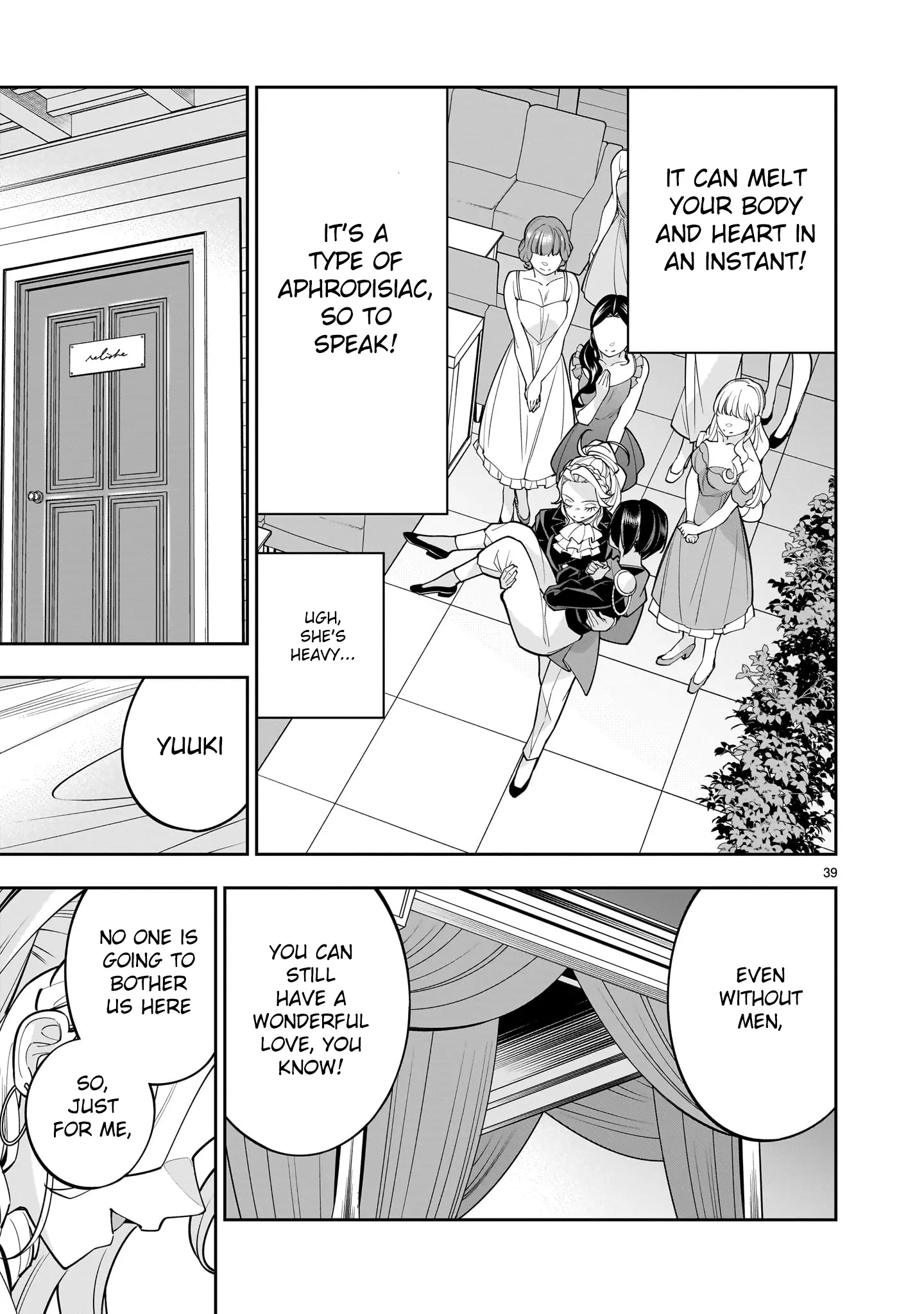 Shi ni Modori Oujo wa Ikinobiru Tameni Yuri Harem wo Tsukuru Koto ni Shita Chapter 4 page 38 - 