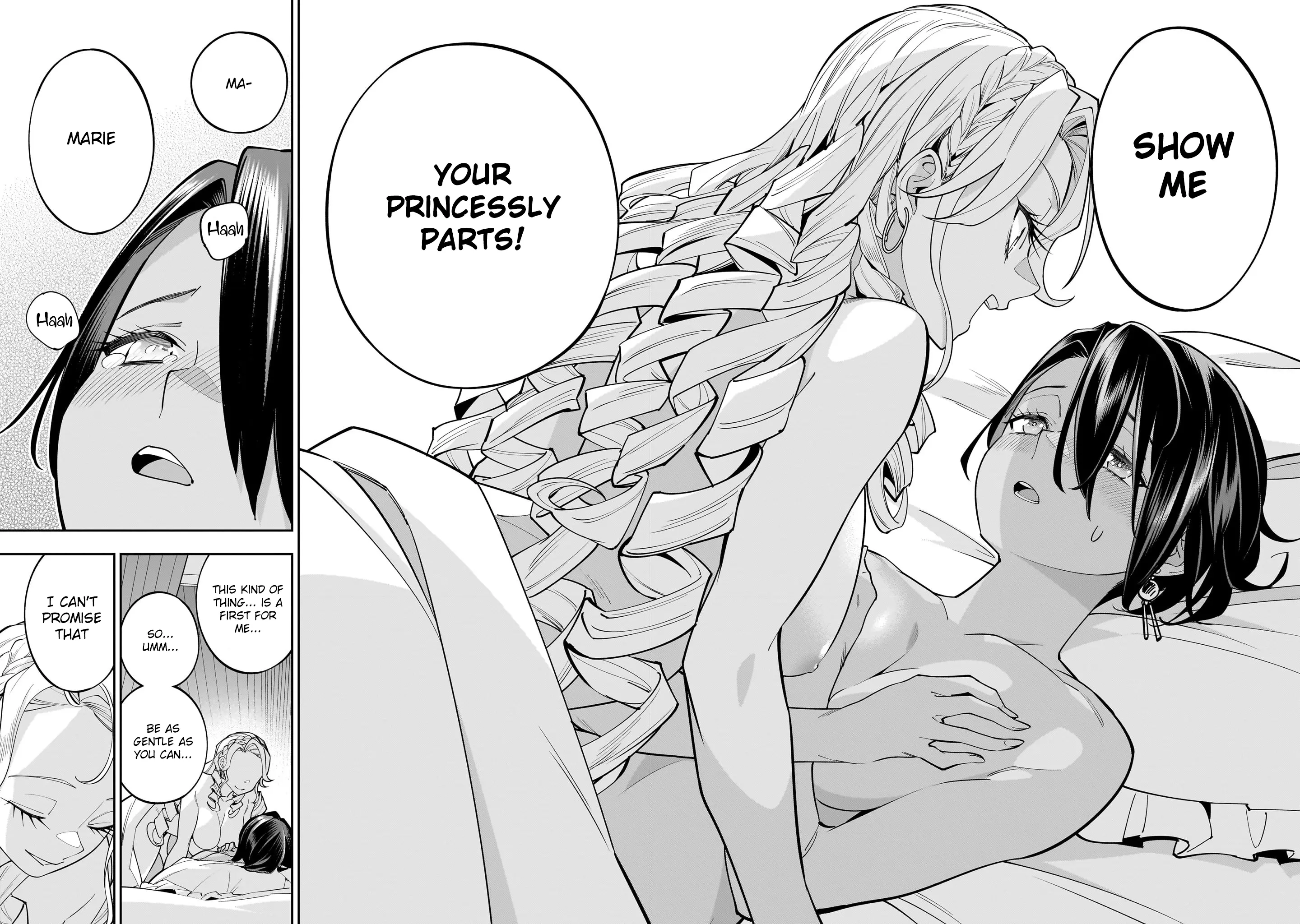 Shi ni Modori Oujo wa Ikinobiru Tameni Yuri Harem wo Tsukuru Koto ni Shita Chapter 4 page 39 - 