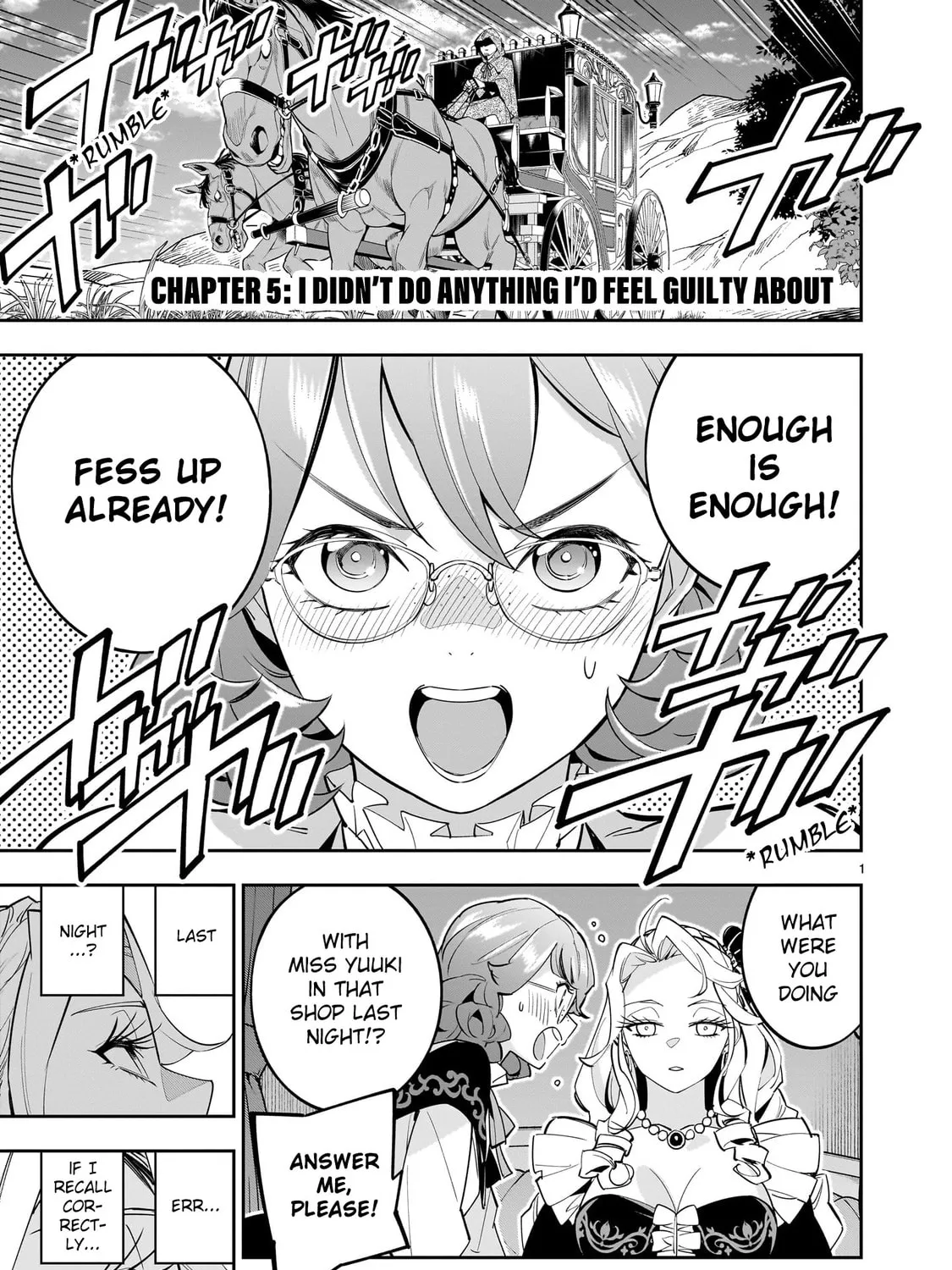 Shi ni Modori Oujo wa Ikinobiru Tameni Yuri Harem wo Tsukuru Koto ni Shita Chapter 5 page 1 - 