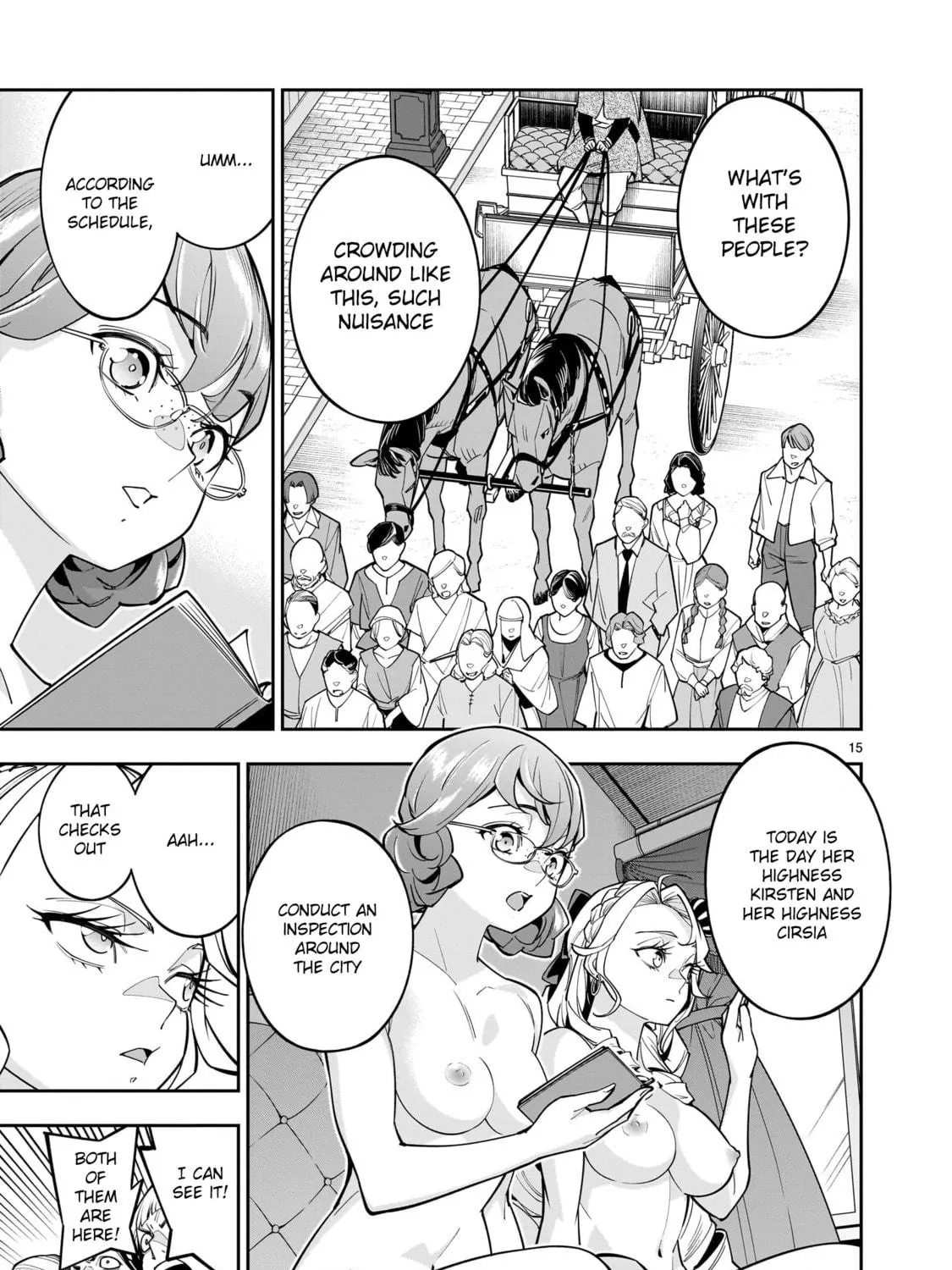 Shi ni Modori Oujo wa Ikinobiru Tameni Yuri Harem wo Tsukuru Koto ni Shita Chapter 5 page 29 - 