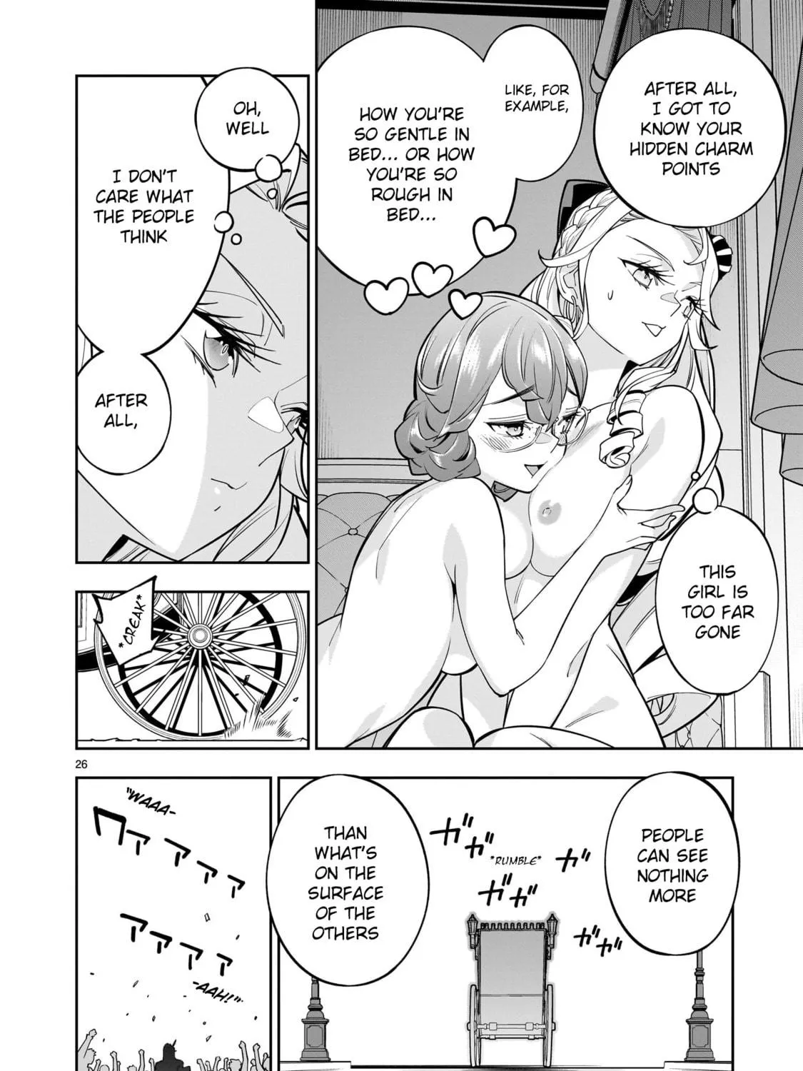 Shi ni Modori Oujo wa Ikinobiru Tameni Yuri Harem wo Tsukuru Koto ni Shita Chapter 5 page 49 - 