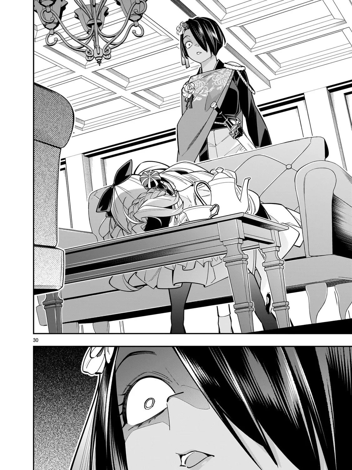 Shi ni Modori Oujo wa Ikinobiru Tameni Yuri Harem wo Tsukuru Koto ni Shita Chapter 5 page 57 - 