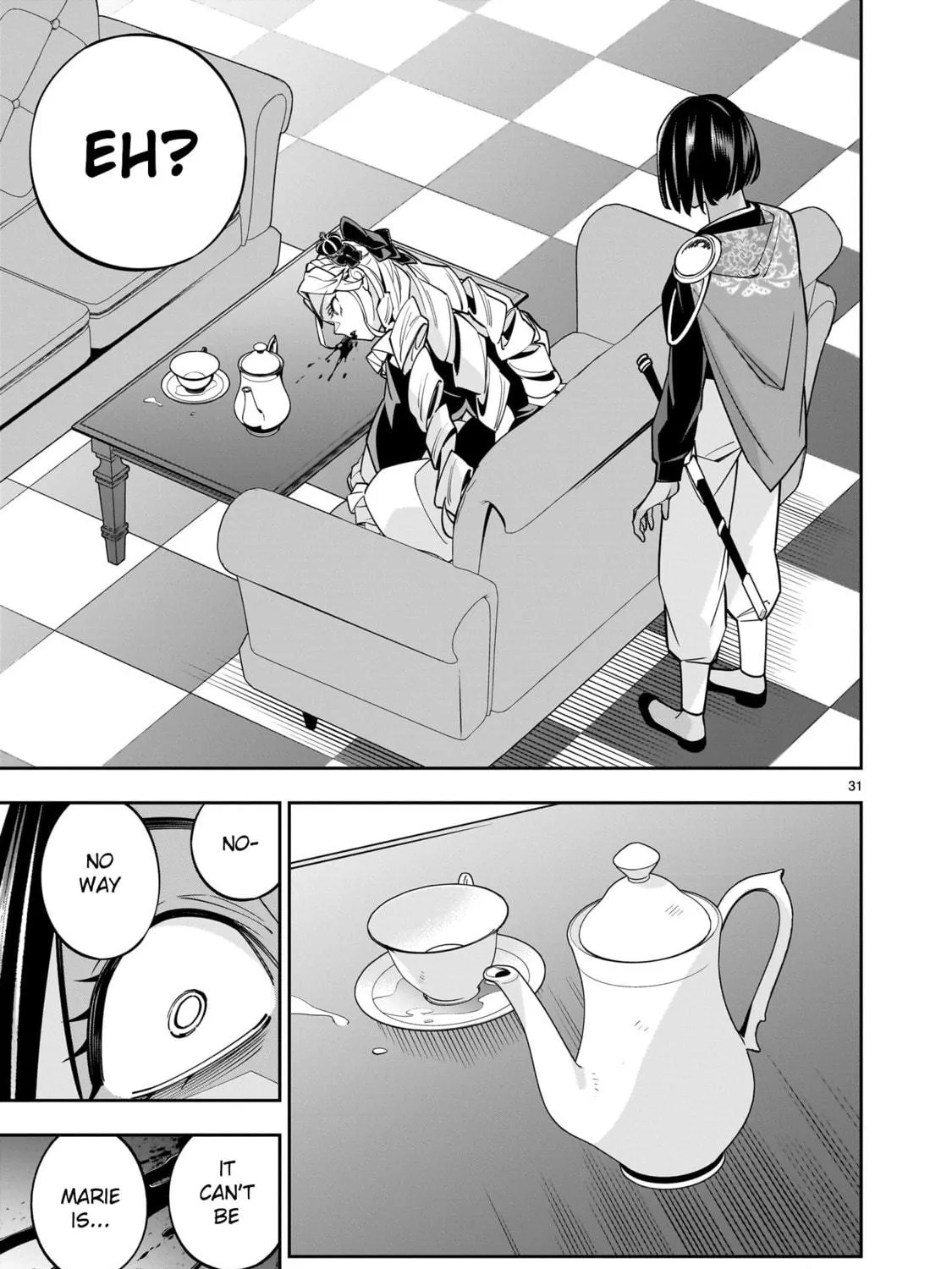 Shi ni Modori Oujo wa Ikinobiru Tameni Yuri Harem wo Tsukuru Koto ni Shita Chapter 5 page 59 - 