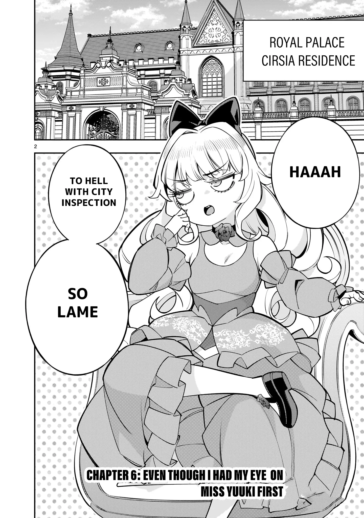 Shi ni Modori Oujo wa Ikinobiru Tameni Yuri Harem wo Tsukuru Koto ni Shita Chapter 6 page 2 - 