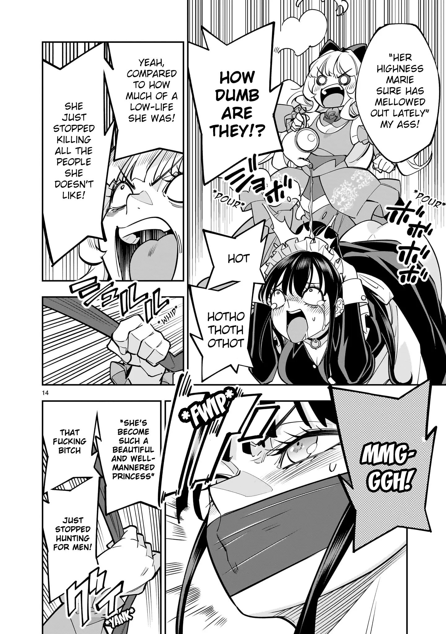 Shi ni Modori Oujo wa Ikinobiru Tameni Yuri Harem wo Tsukuru Koto ni Shita Chapter 6 page 14 - 