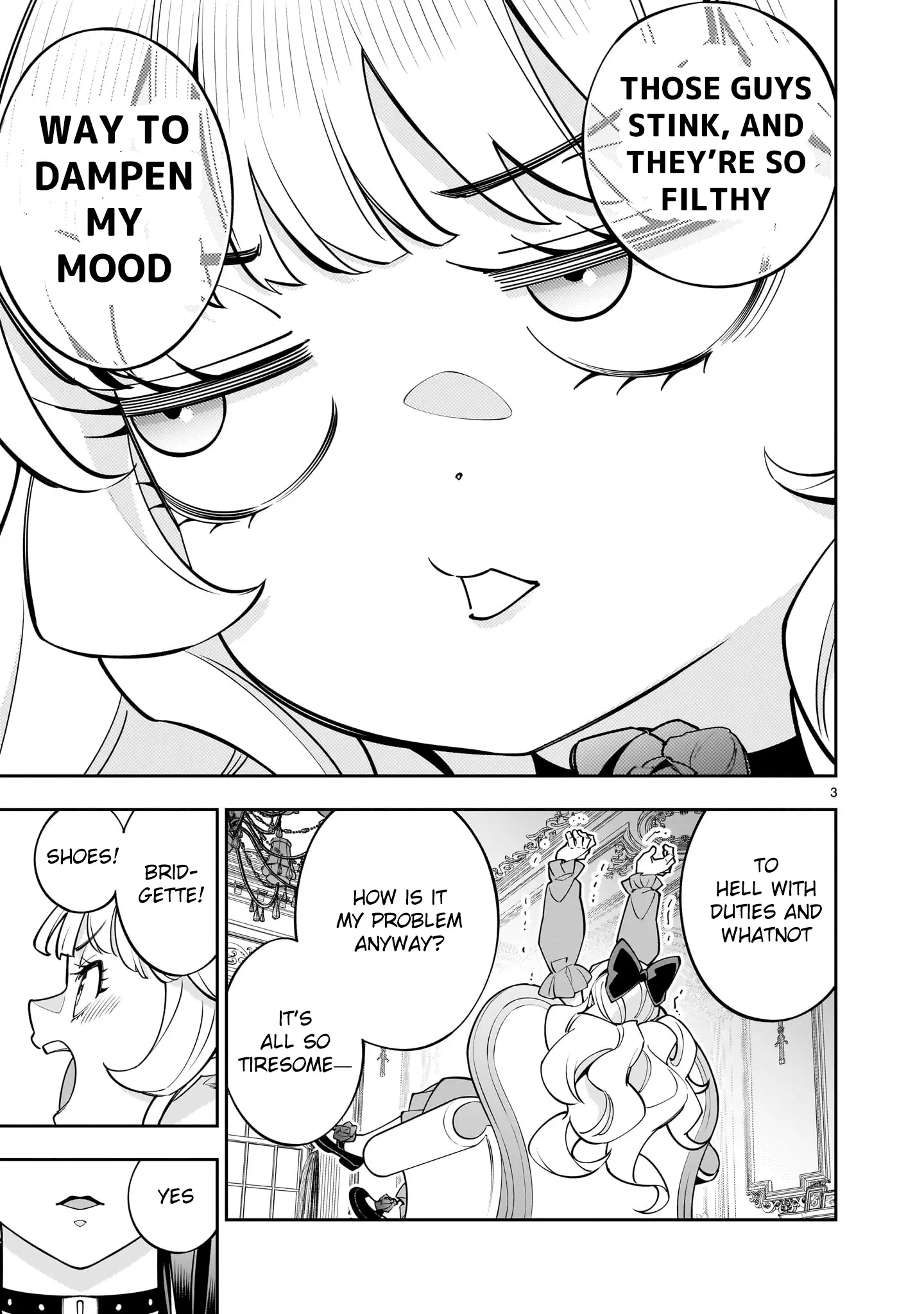 Shi ni Modori Oujo wa Ikinobiru Tameni Yuri Harem wo Tsukuru Koto ni Shita Chapter 6 page 3 - 