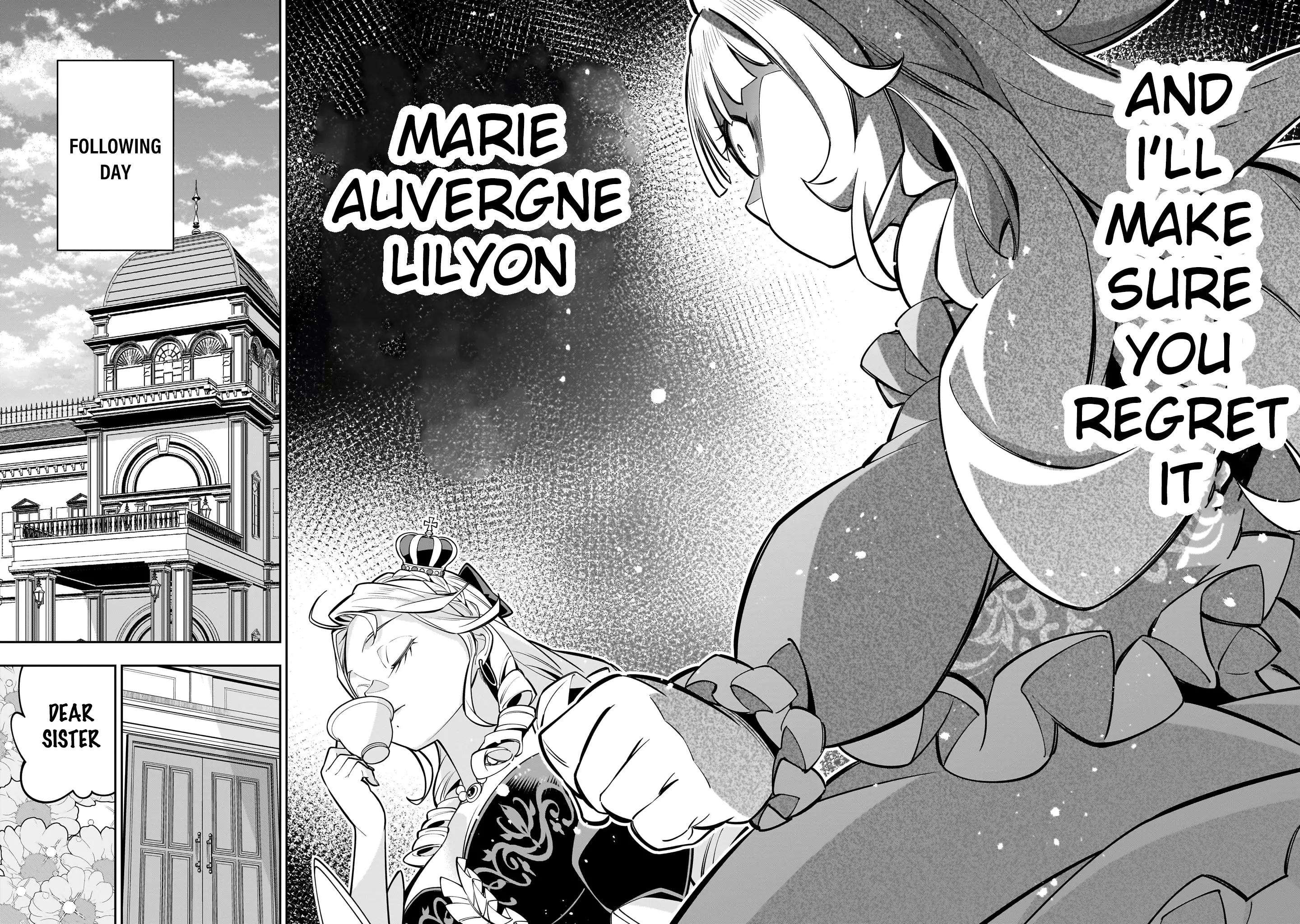 Shi ni Modori Oujo wa Ikinobiru Tameni Yuri Harem wo Tsukuru Koto ni Shita Chapter 6 page 28 - 