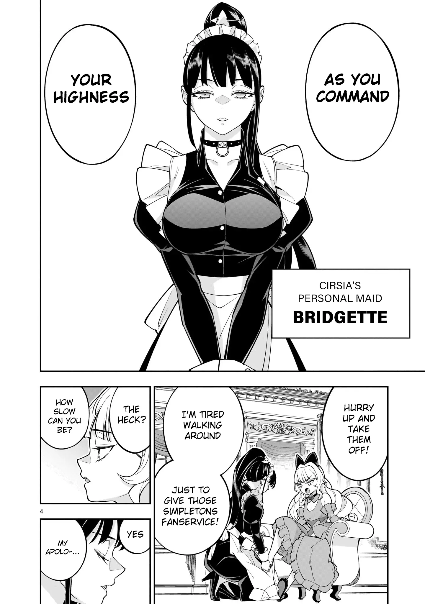 Shi ni Modori Oujo wa Ikinobiru Tameni Yuri Harem wo Tsukuru Koto ni Shita Chapter 6 page 4 - 