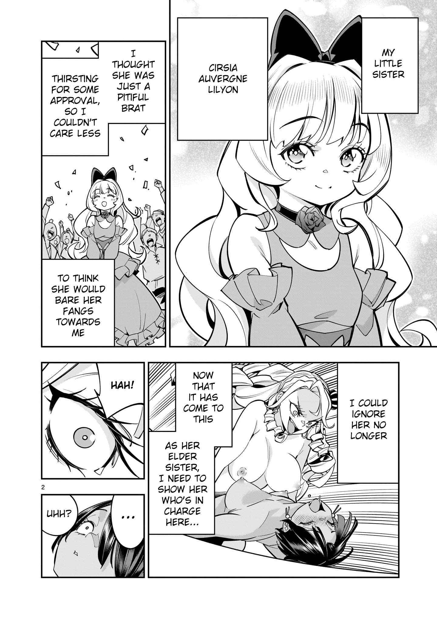 Shi ni Modori Oujo wa Ikinobiru Tameni Yuri Harem wo Tsukuru Koto ni Shita Chapter 7 page 2 - 