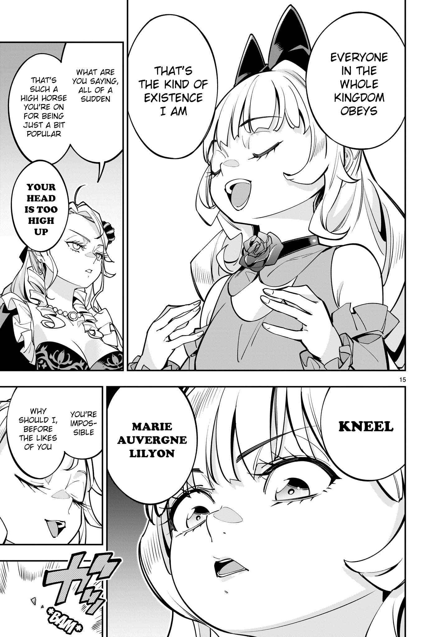 Shi ni Modori Oujo wa Ikinobiru Tameni Yuri Harem wo Tsukuru Koto ni Shita Chapter 7 page 14 - 