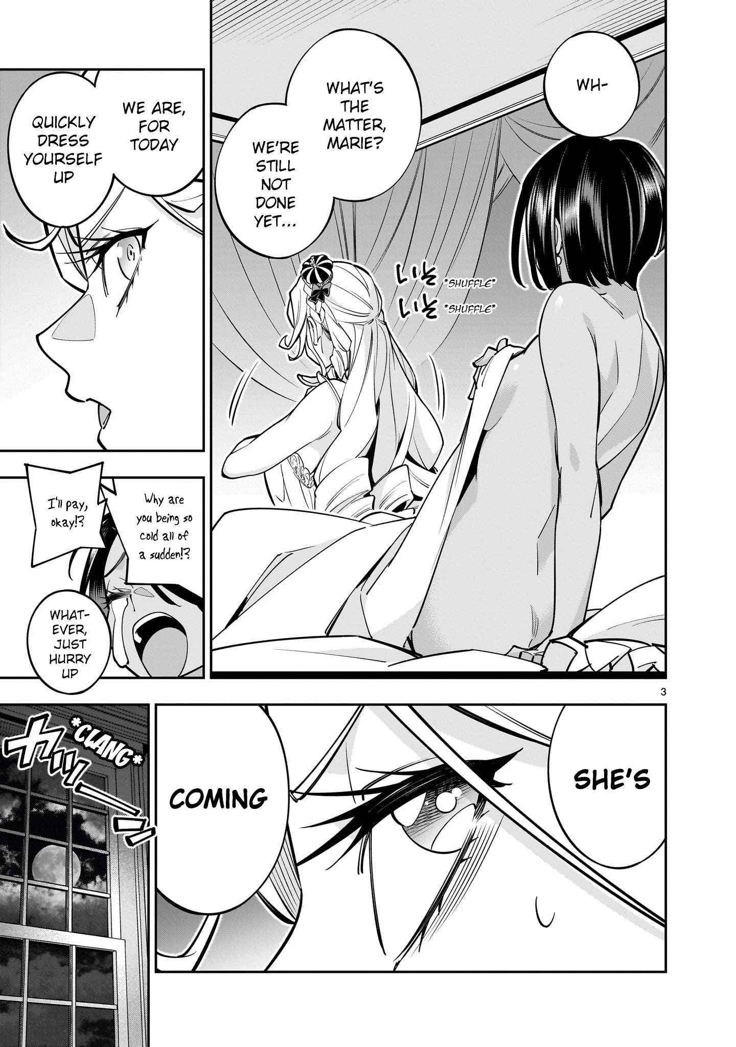 Shi ni Modori Oujo wa Ikinobiru Tameni Yuri Harem wo Tsukuru Koto ni Shita Chapter 7 page 3 - 