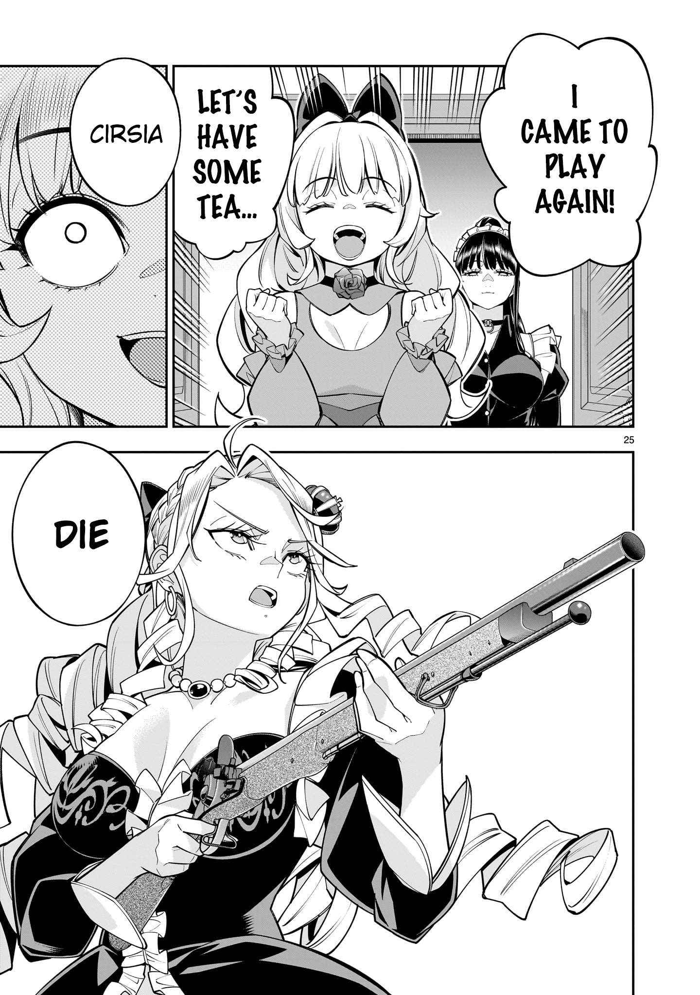Shi ni Modori Oujo wa Ikinobiru Tameni Yuri Harem wo Tsukuru Koto ni Shita Chapter 7 page 24 - 