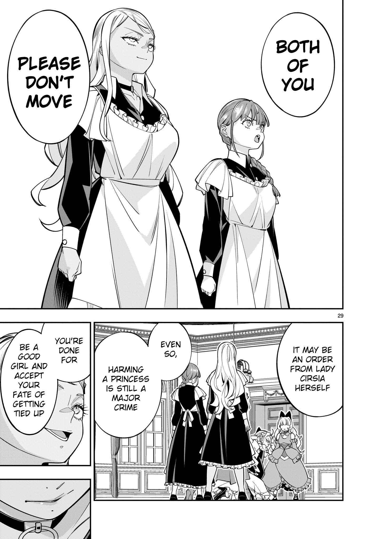 Shi ni Modori Oujo wa Ikinobiru Tameni Yuri Harem wo Tsukuru Koto ni Shita Chapter 7 page 28 - 