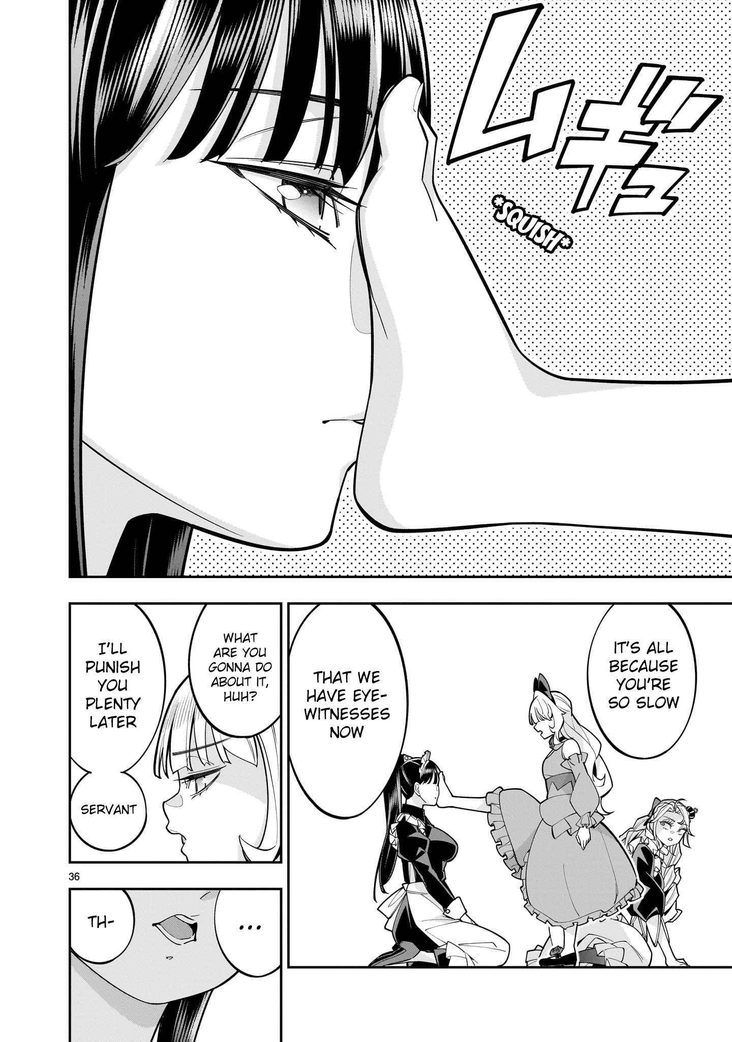 Shi ni Modori Oujo wa Ikinobiru Tameni Yuri Harem wo Tsukuru Koto ni Shita Chapter 7 page 35 - 