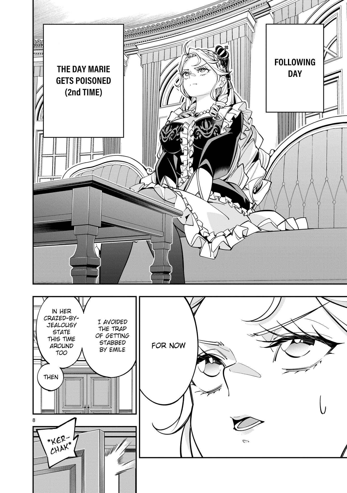 Shi ni Modori Oujo wa Ikinobiru Tameni Yuri Harem wo Tsukuru Koto ni Shita Chapter 7 page 7 - 
