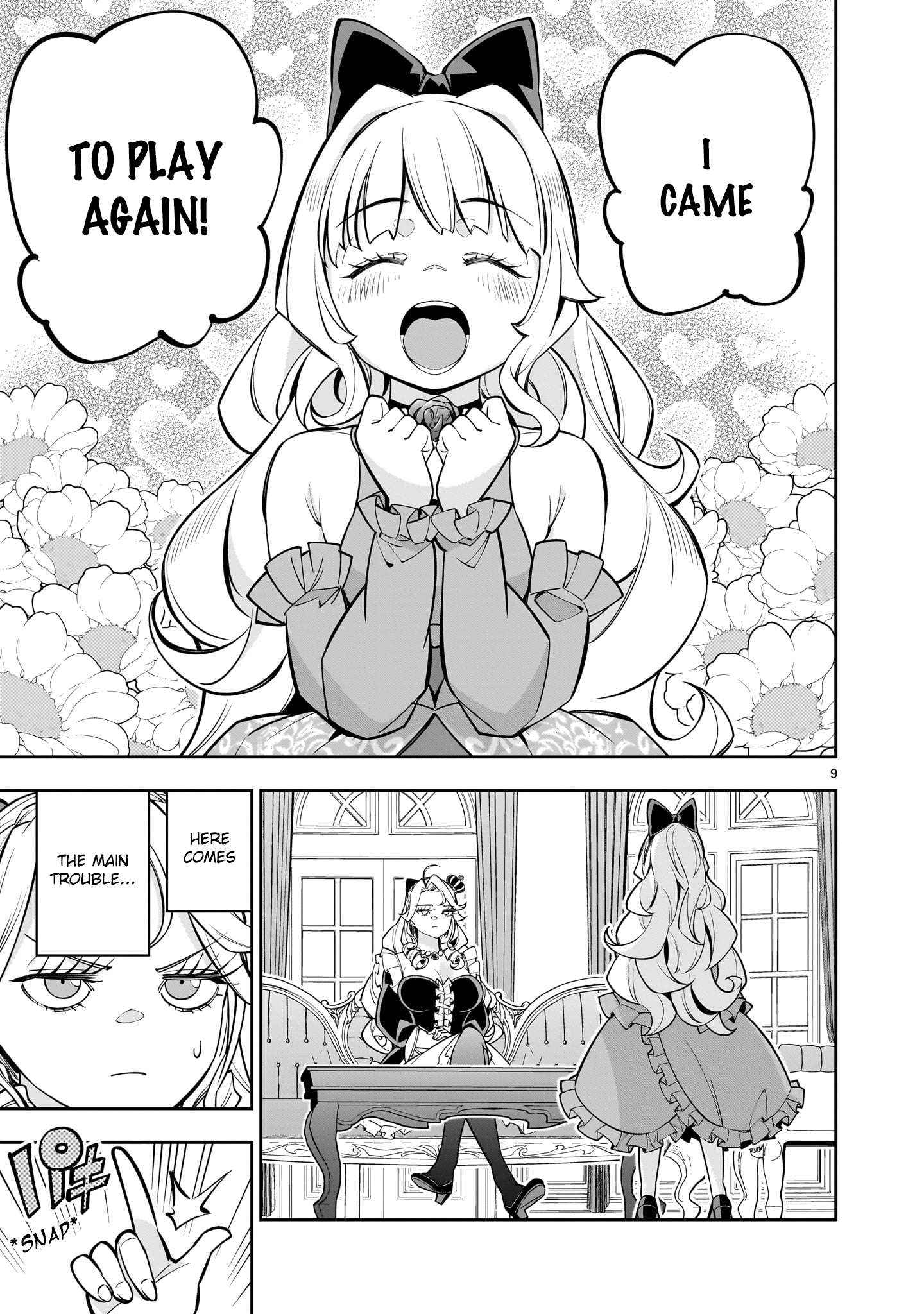 Shi ni Modori Oujo wa Ikinobiru Tameni Yuri Harem wo Tsukuru Koto ni Shita Chapter 7 page 8 - 
