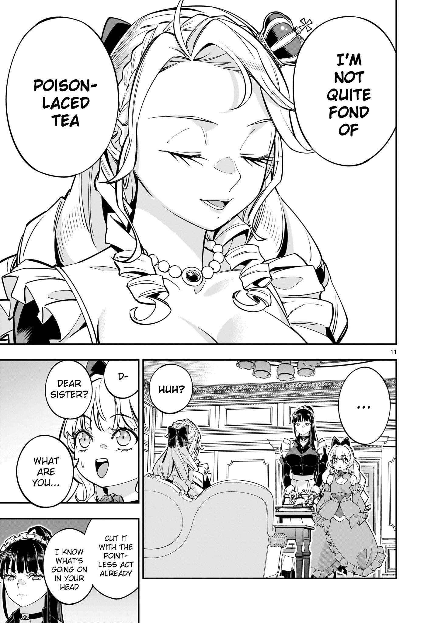 Shi ni Modori Oujo wa Ikinobiru Tameni Yuri Harem wo Tsukuru Koto ni Shita Chapter 7 page 10 - 