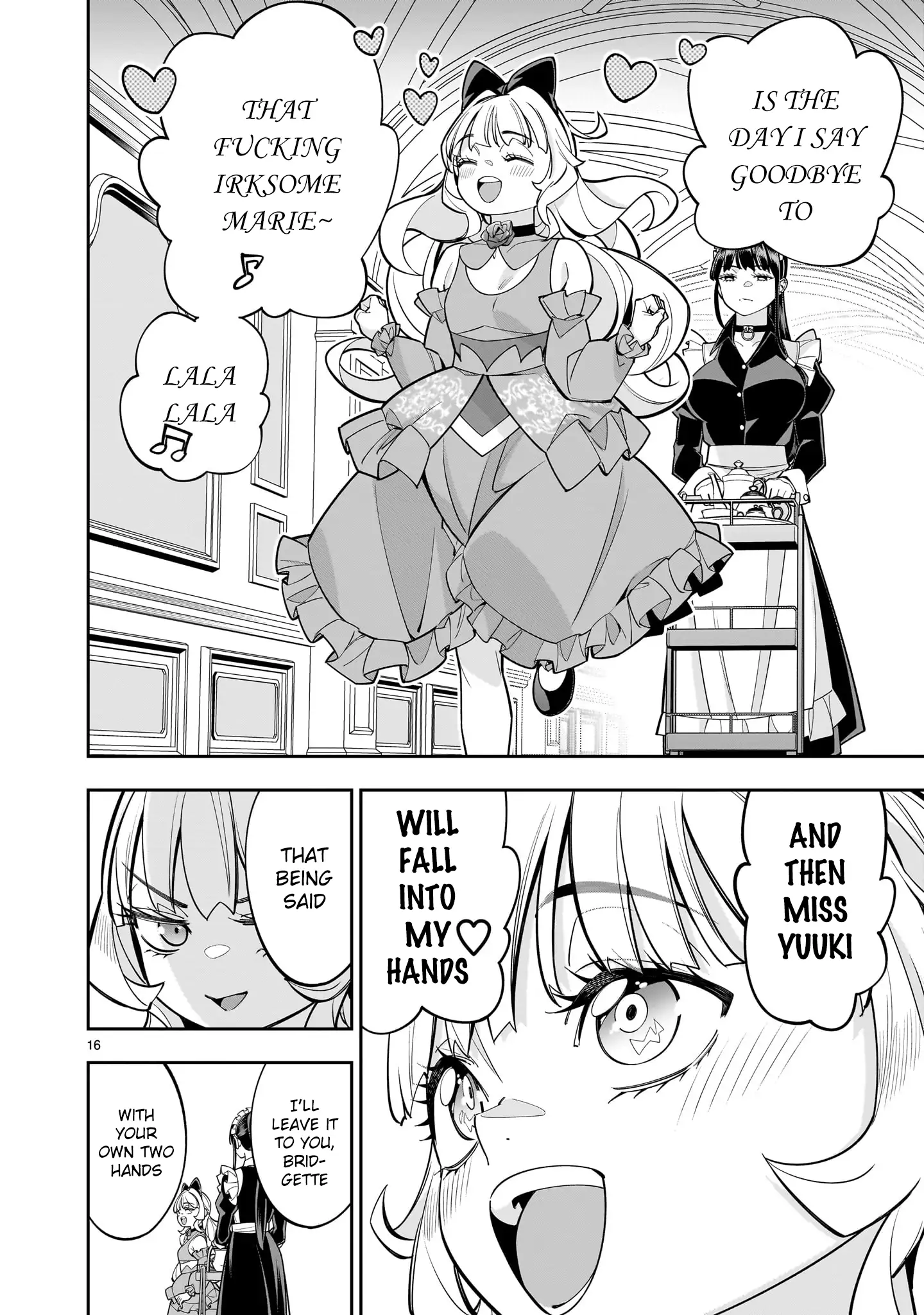 Shi ni Modori Oujo wa Ikinobiru Tameni Yuri Harem wo Tsukuru Koto ni Shita Chapter 8 page 16 - 