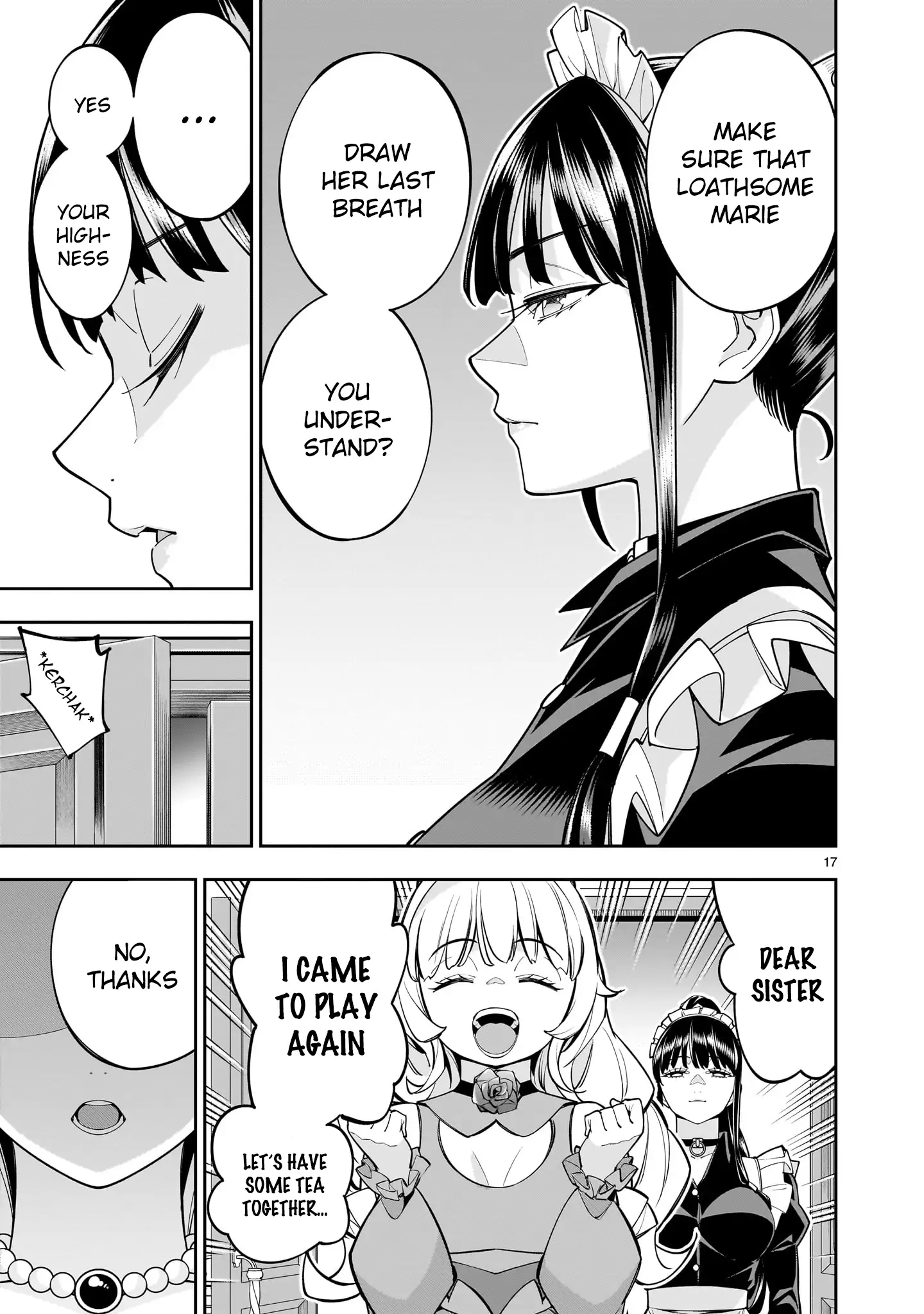 Shi ni Modori Oujo wa Ikinobiru Tameni Yuri Harem wo Tsukuru Koto ni Shita Chapter 8 page 17 - 