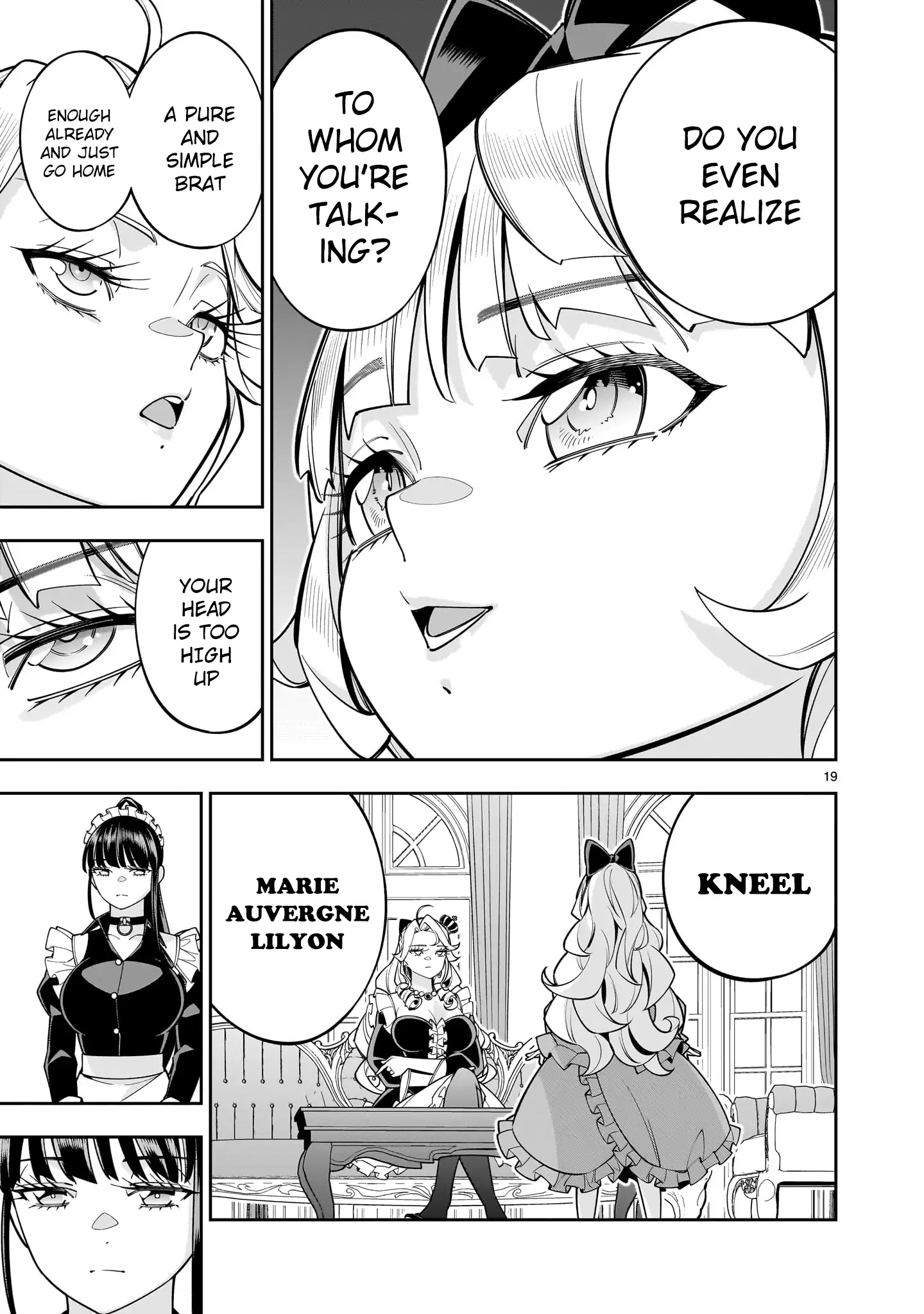 Shi ni Modori Oujo wa Ikinobiru Tameni Yuri Harem wo Tsukuru Koto ni Shita Chapter 8 page 19 - 